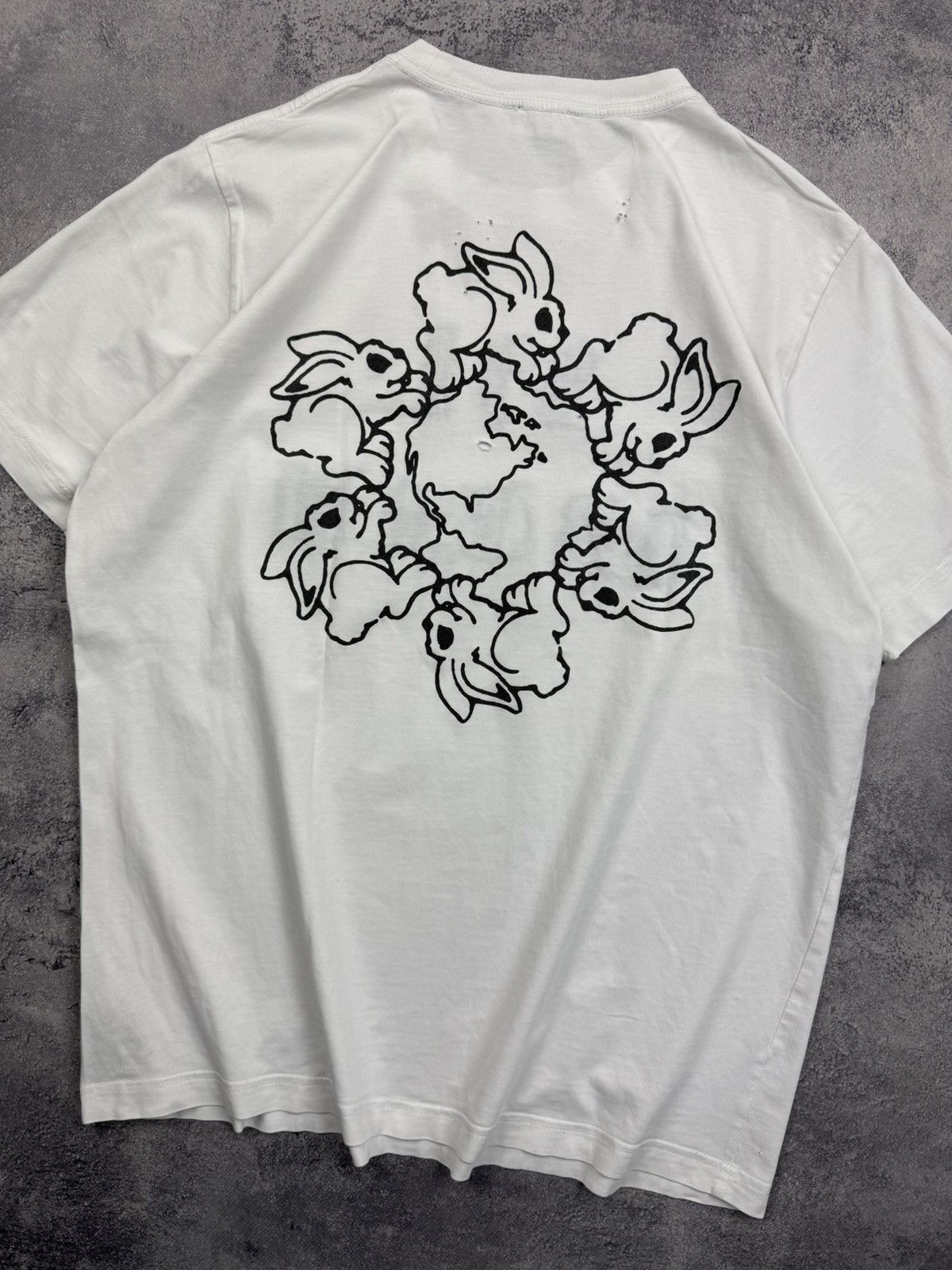 Diesel Vintage Diesel Big Logo T-Shirt White Tee Streetwear Hype Size US M / EU 48-50 / 2 - 17 Thumbnail