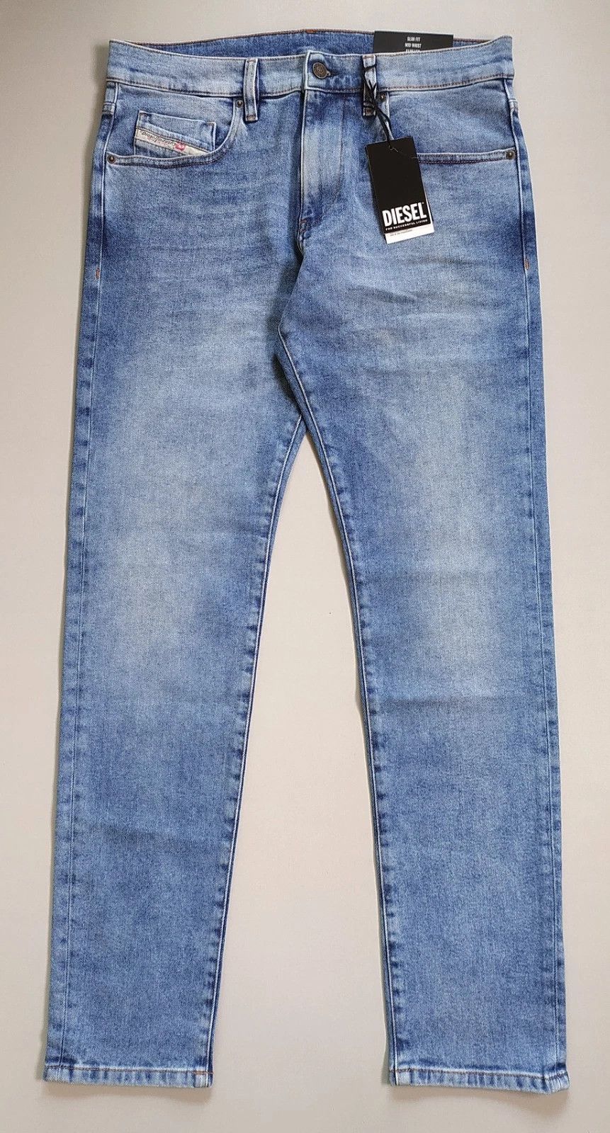 Diesel Diesel 2019 D-STRUKT-R L.32 MENS JEANS T/9667 Size US 32 / EU 48 - 2 Thumbnail