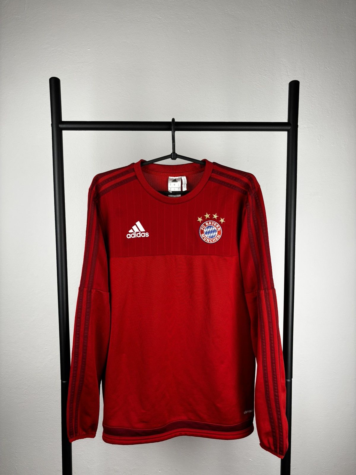 Vintage BAYERN MUNICH 2015/2016 TRAINING FOOTBALL ADIDAS SIZE S Size US S / EU 44-46 / 1 - 1 Thumbnail