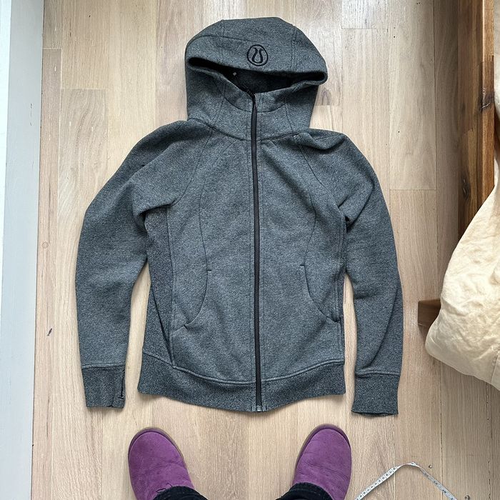 Lululemon Scuba Full-zip Hoodie In Purple