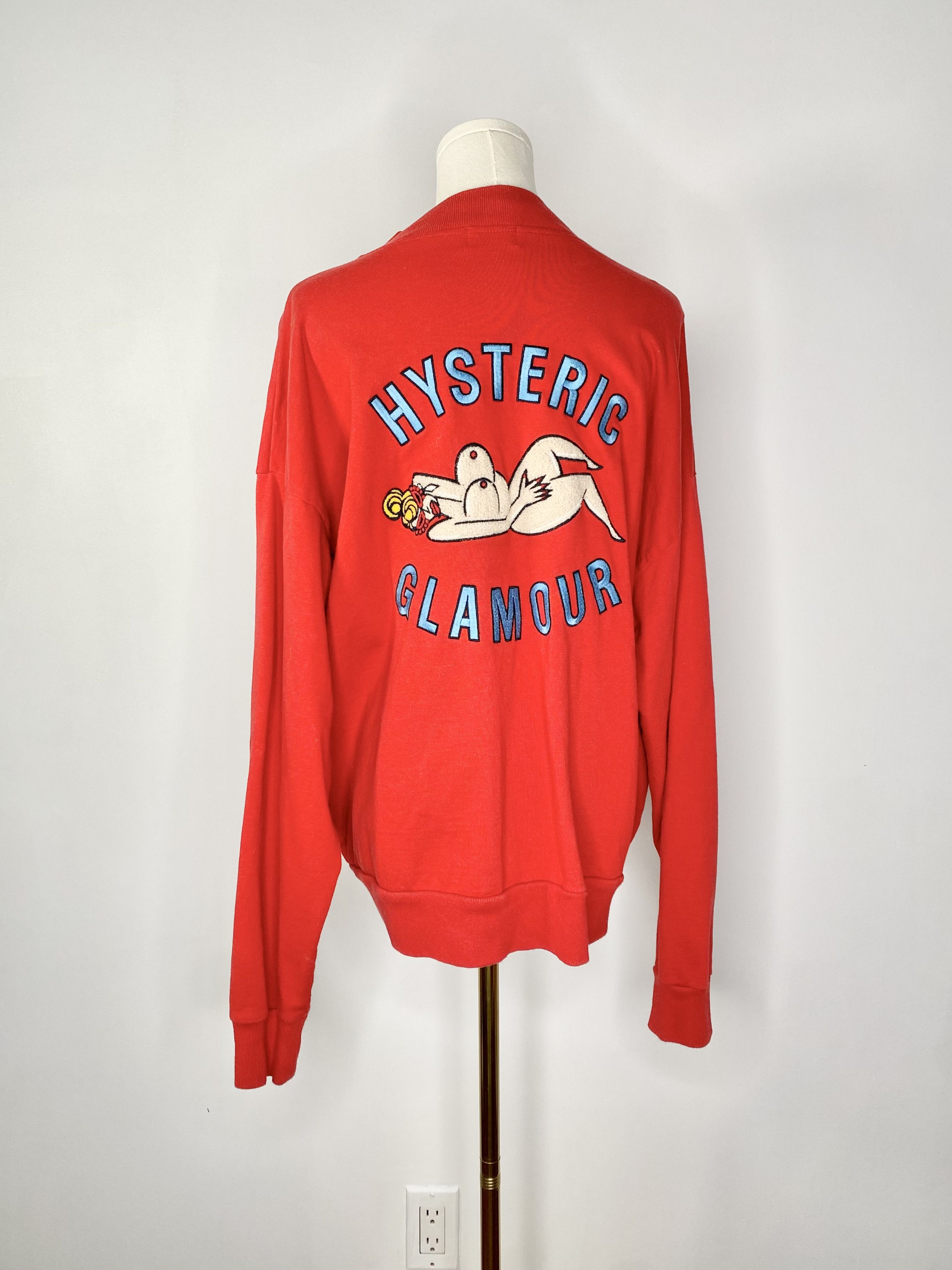 Hysteric Glamour Hysteric Glamour - Red Nude Woman Bomber Jacket Size US M / EU 48-50 / 2 - 6 Thumbnail