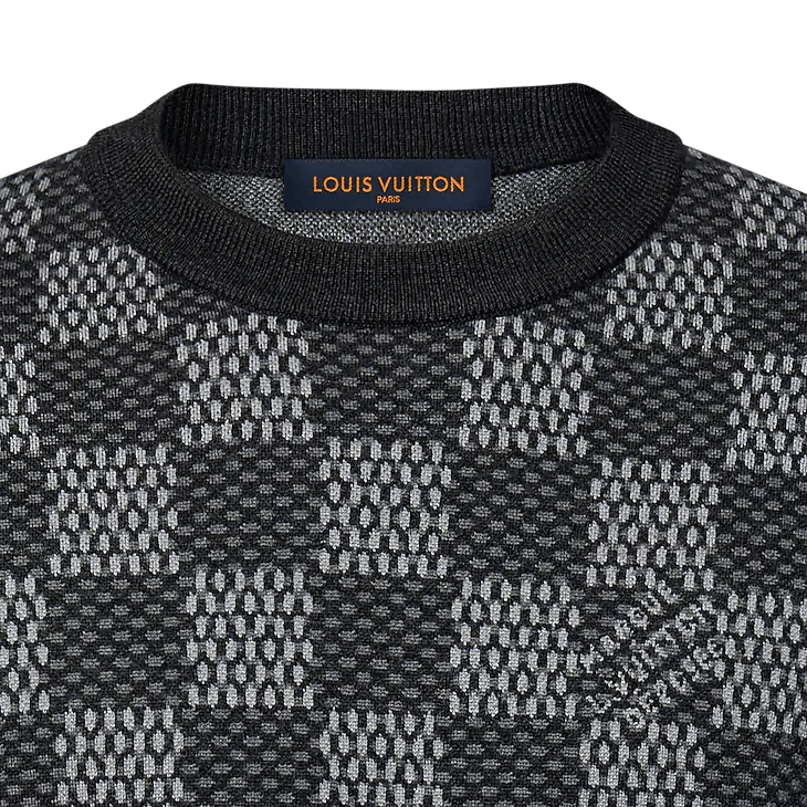 Louis Vuitton Damier Wool Crewneck Size US XS / EU 42 / 0 - 2 Thumbnail