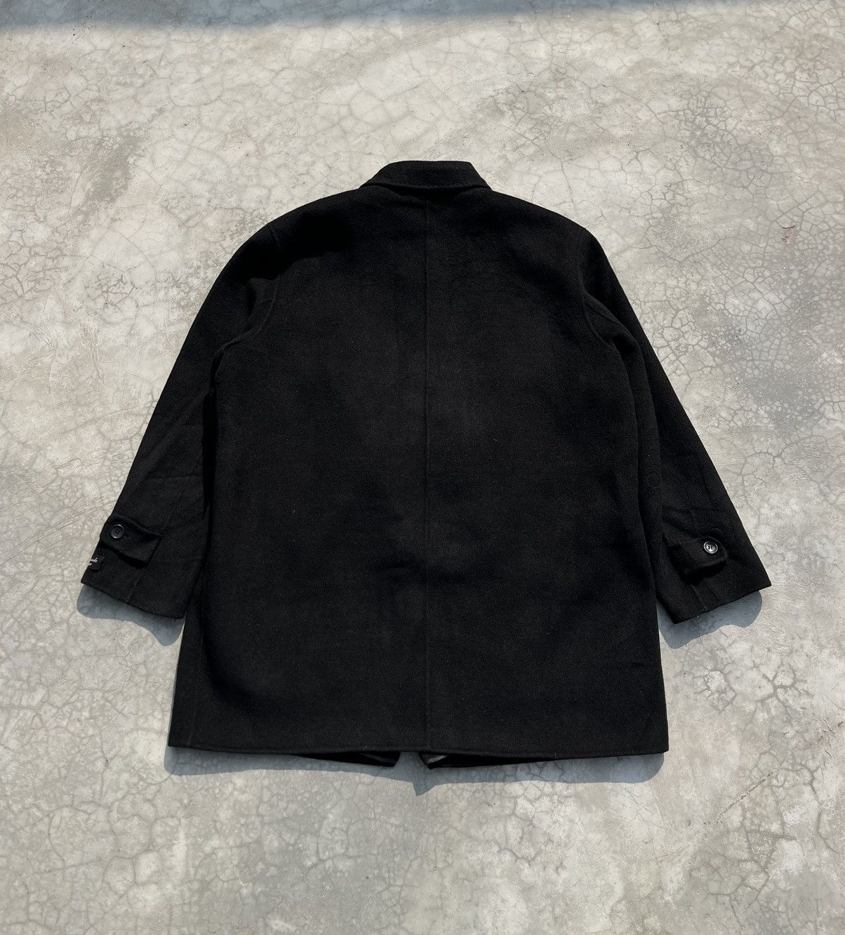 Yves Saint Laurent YVES SAINT LAURENT HEAVY WOOLLEN COAT Size US M / EU 48-50 / 2 - 13 Thumbnail