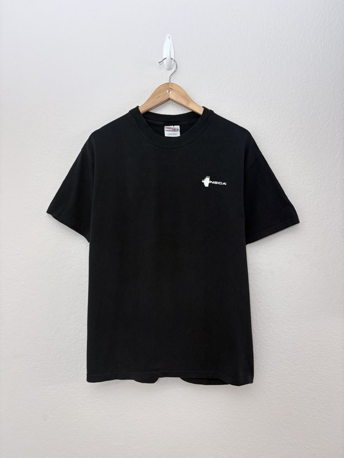 Vintage 90’s NSCA Vintage Fitness Tee Shirt Size US M / EU 48-50 / 2 - 2 Thumbnail