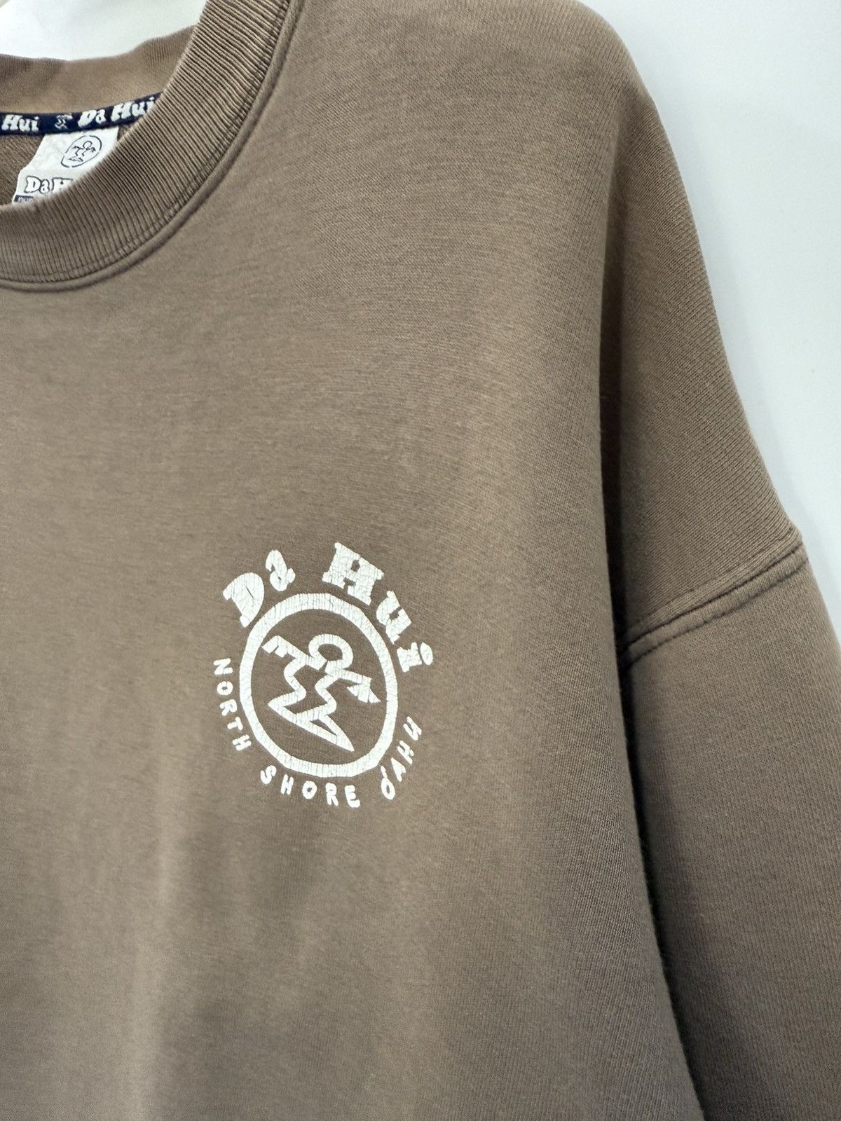 Sun Surf 🔥 VINTAGE SURF Da Hui HAWAII BACKHIT LOGO SWEATSHIRT - L Size US L / EU 52-54 / 3 - 4 Thumbnail