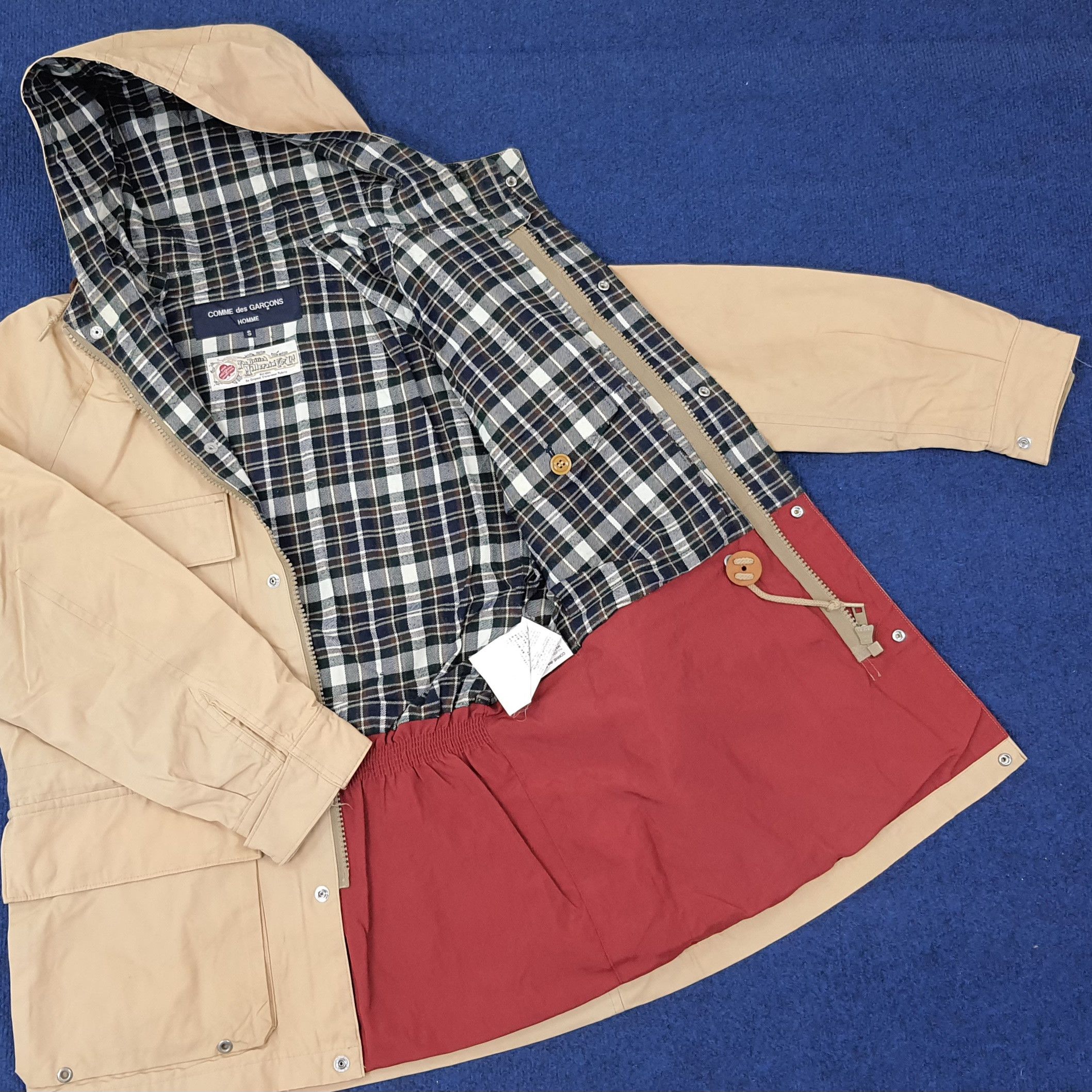 Comme des Garcons Homme Vintage Comme Des Garcons Homme Designer Jacket C240N9 Size US M / EU 48-50 / 2 - 6 Thumbnail