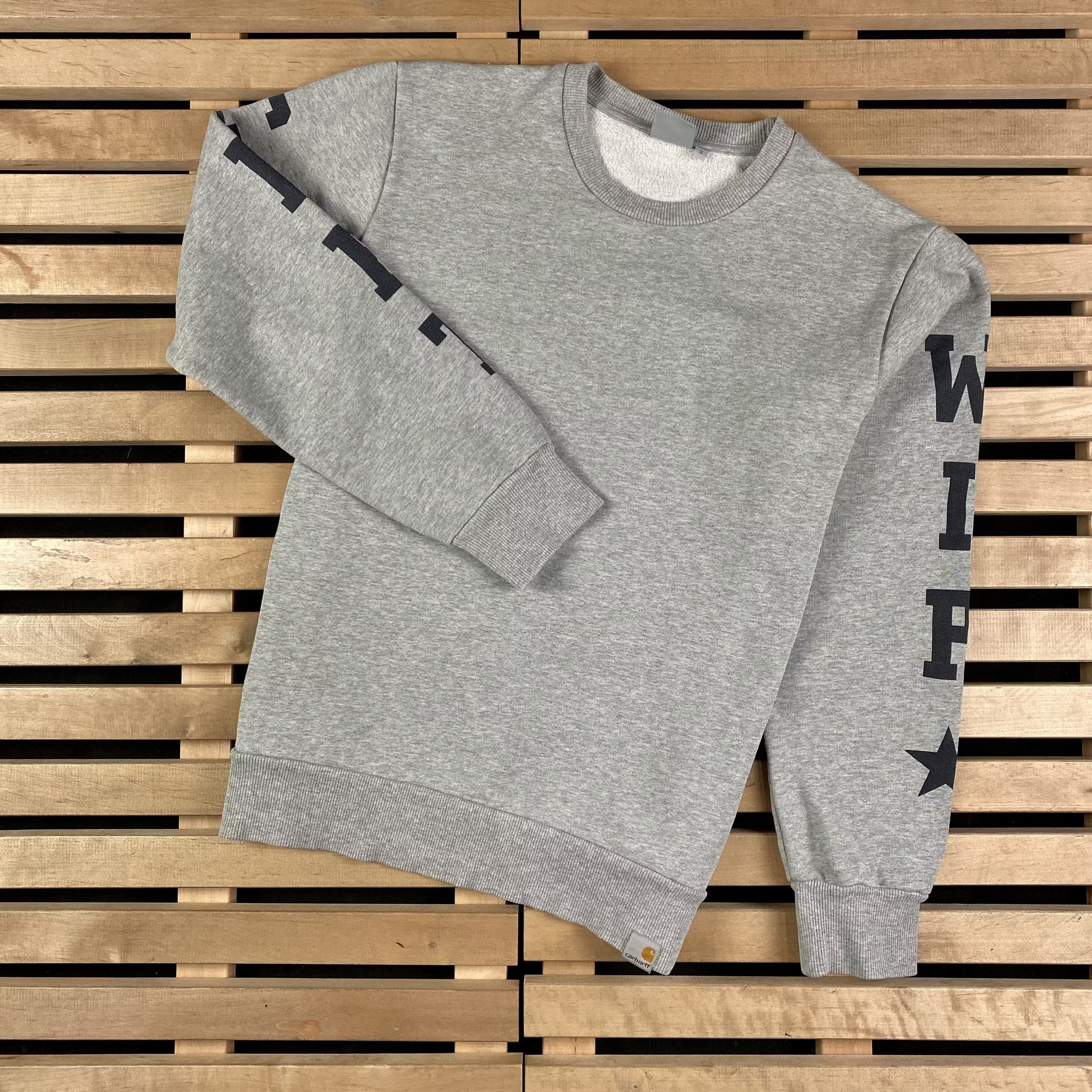 Carhartt × Carhartt Wip Mens Sweatshirt Long Sleeve Carhartt WIP Size S Size US S / EU 44-46 / 1 - 1 Thumbnail