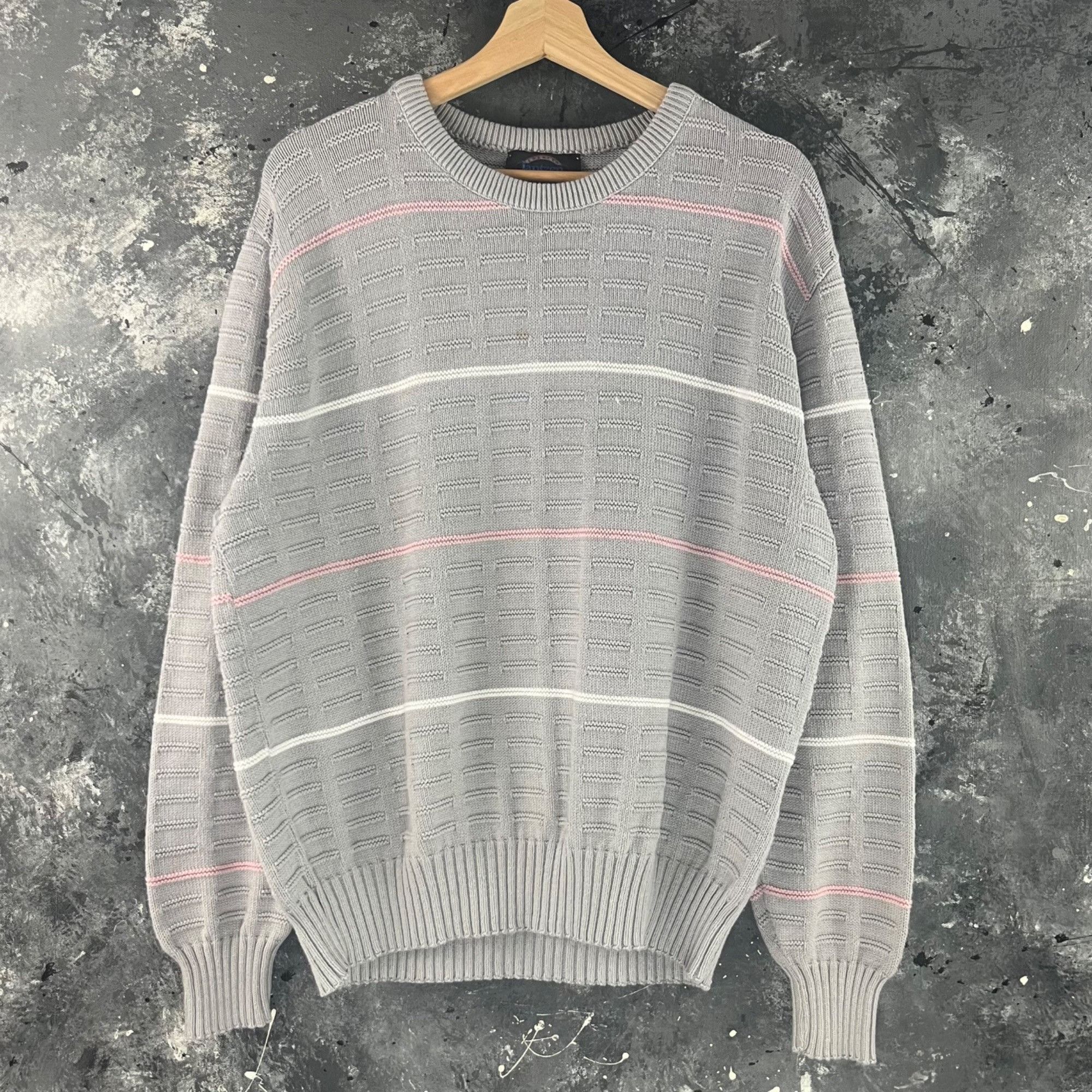 Jantzen × Vintage Vintage 90’s Jantzen stripe sweater Size US L / EU 52-54 / 3 - 1 Thumbnail