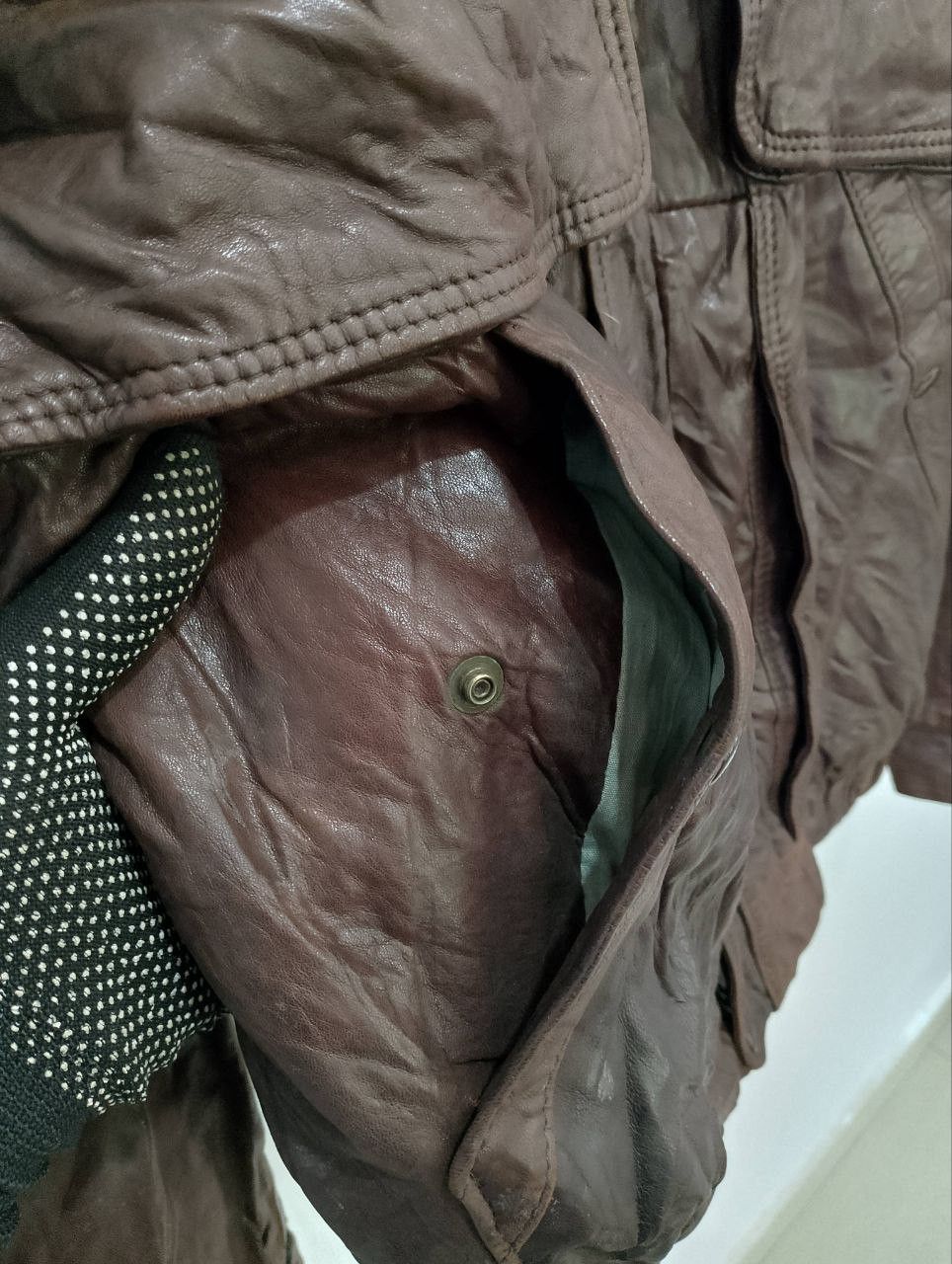 Seditionaries Vintage 70s CHAMPS ELYSEE Made in Canada Leather Jacket Size US M / EU 48-50 / 2 - 7 Thumbnail