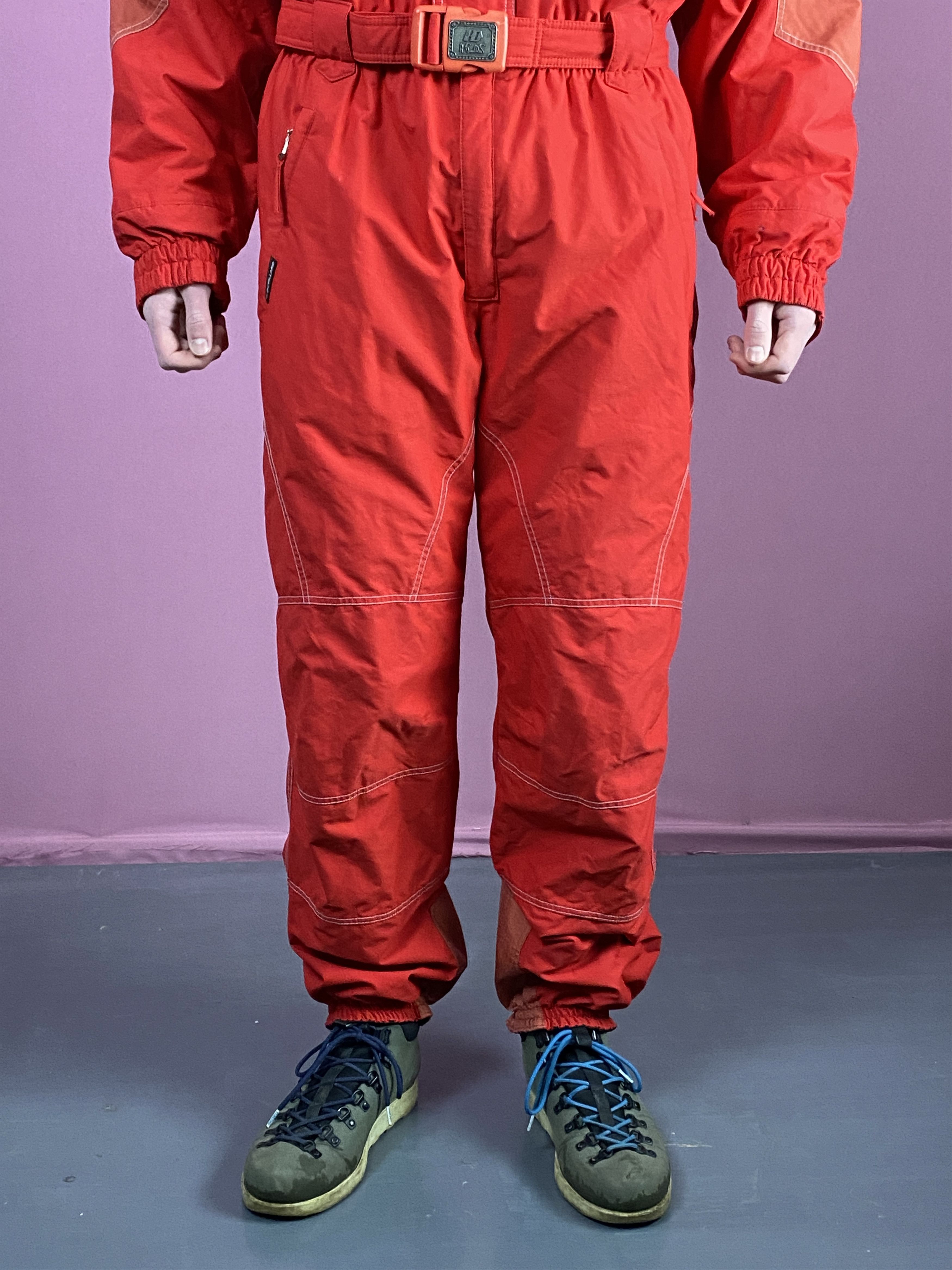 Vintage Henri Duvillard Vintage Men's One Piece Ski Suit - L Size US L / EU 52-54 / 3 - 6 Thumbnail