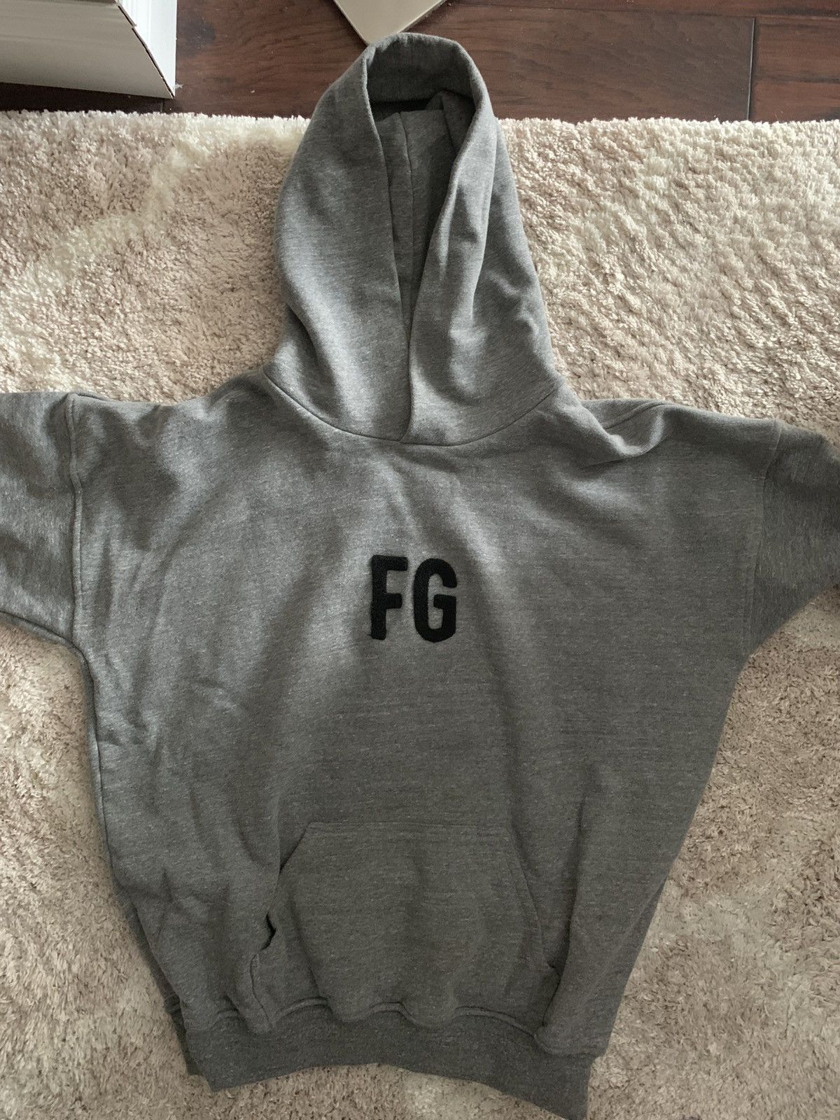 Fear of God Fear of God 6th Collection Grey FG Hoodie Size US M / EU 48-50 / 2 - 1 Thumbnail