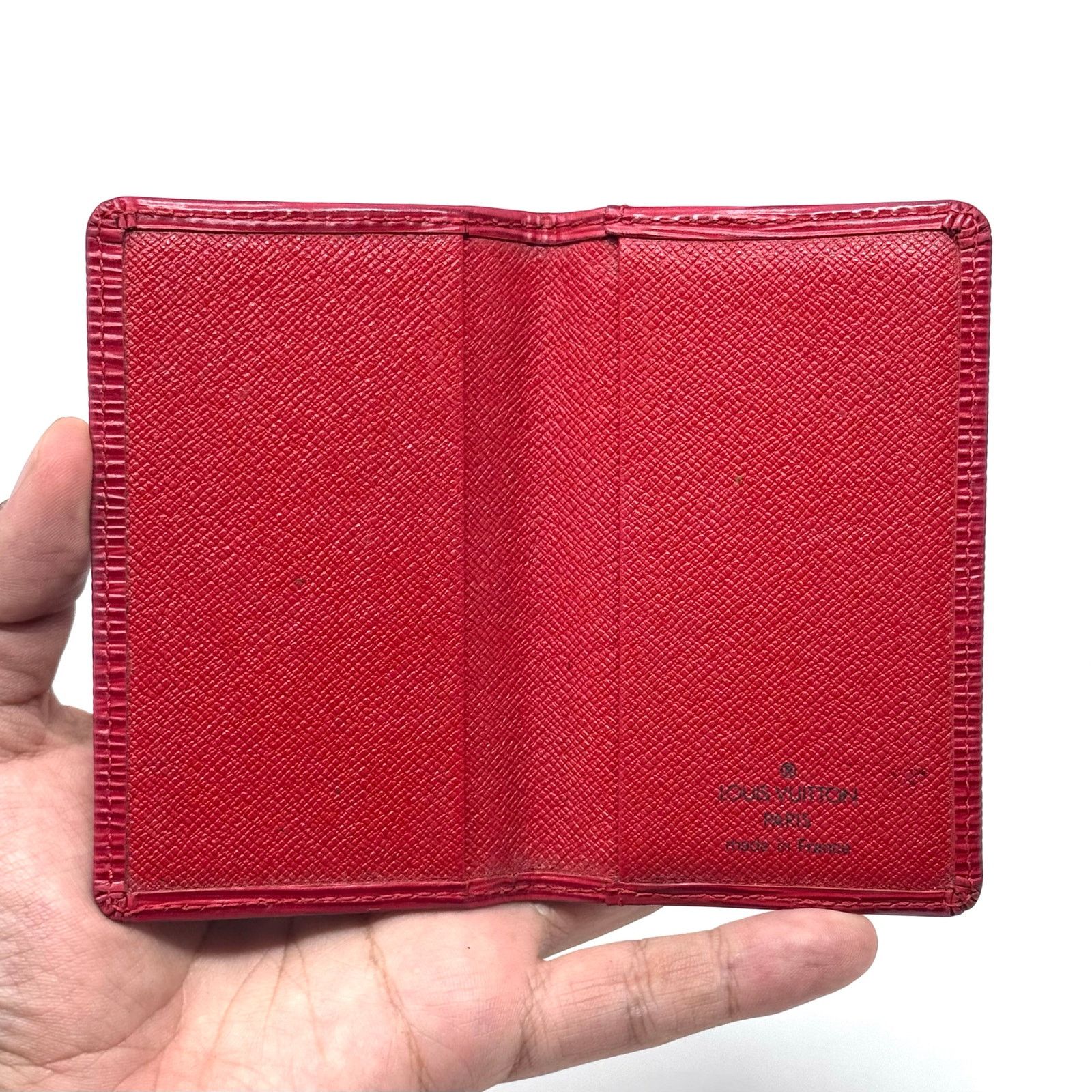 Louis Vuitton Louis Vuitton Red Bifold Wallet Size ONE SIZE - 2 Thumbnail