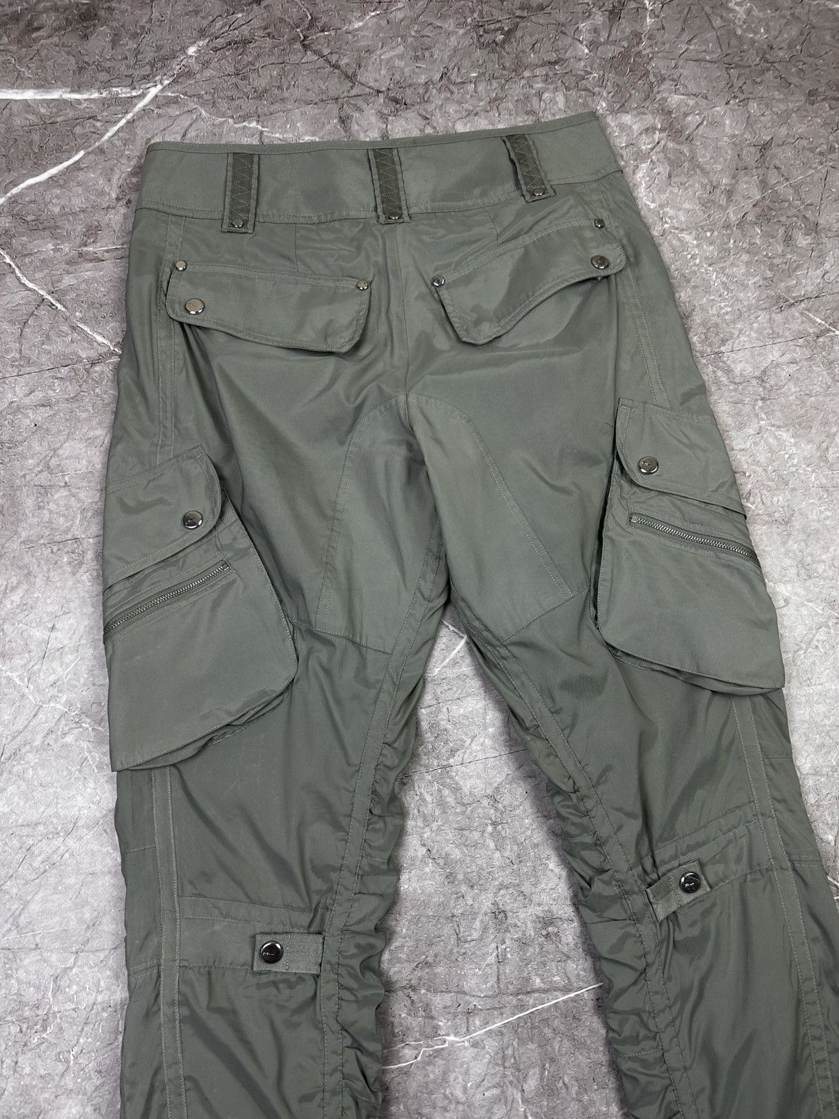 Polo Ralph Lauren Polo Ralph Lauren Gray Multipocket Cargo Pants Women's Size 28" / US 6 / IT 42 - 3 Thumbnail