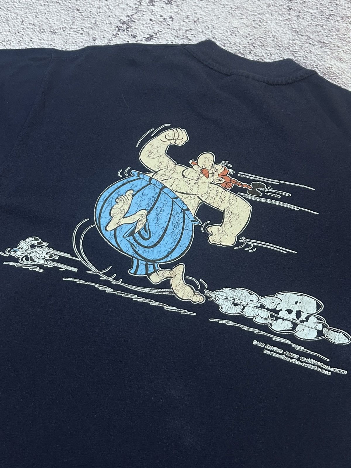 Hanes Vintage 90s Asterix & Obelix “La Forme! Hein” Tee by Hanes Size US M / EU 48-50 / 2 - 8 Thumbnail