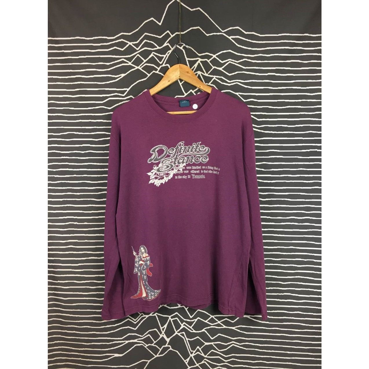 Bullet Noise Vtg Bullet Noise Definite Stance Long Sleeve Tee Size US L / EU 52-54 / 3 - 7 Thumbnail
