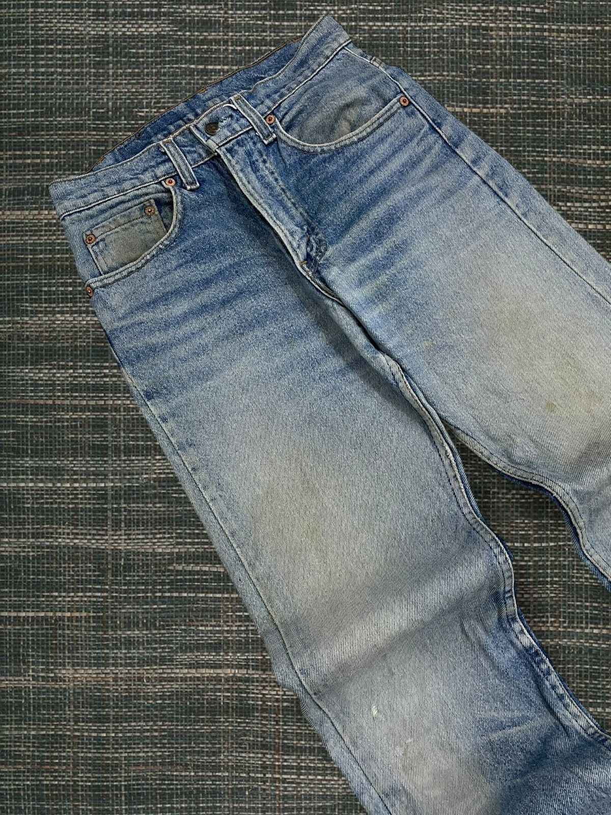 Levi's Vintage Clothing Vintage 1990s Original Designer Levis 505 Distressed Denim Size US 26 / EU 42 - 7 Thumbnail