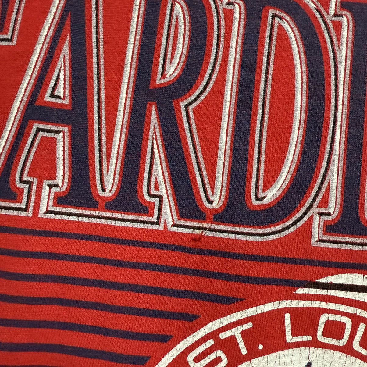 Tultex Vintage St. Louis Cardinals Graphic Tee Size US XL / EU 56 / 4 - 6 Thumbnail