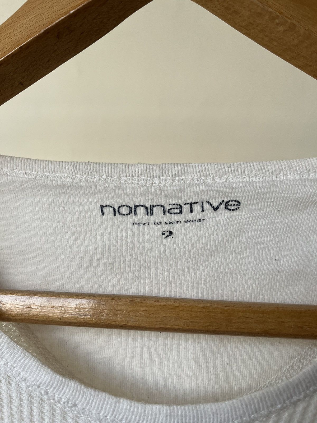 Nonnative Nonnative Waffle Thermal Asymmetrical Unisex Shirt Size S / US 4 / IT 40 - 2 Thumbnail