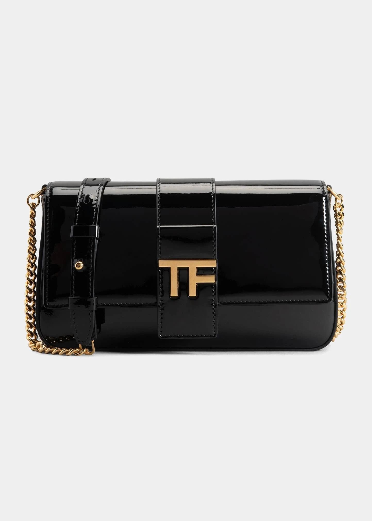 Tom Ford o1loc1c0325 Size: OS / L1602T Chain Shoulder Bag Black Size ONE SIZE - 1 Thumbnail