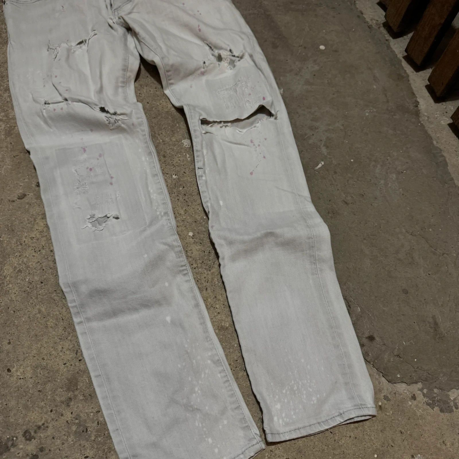Dsquared2 Dsquared2 distressed paint splatter jeans Size US 32 / EU 48 - 5 Thumbnail