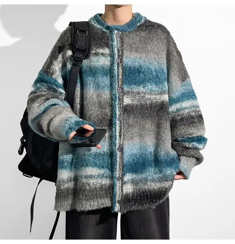 Y2k Striped Sweater