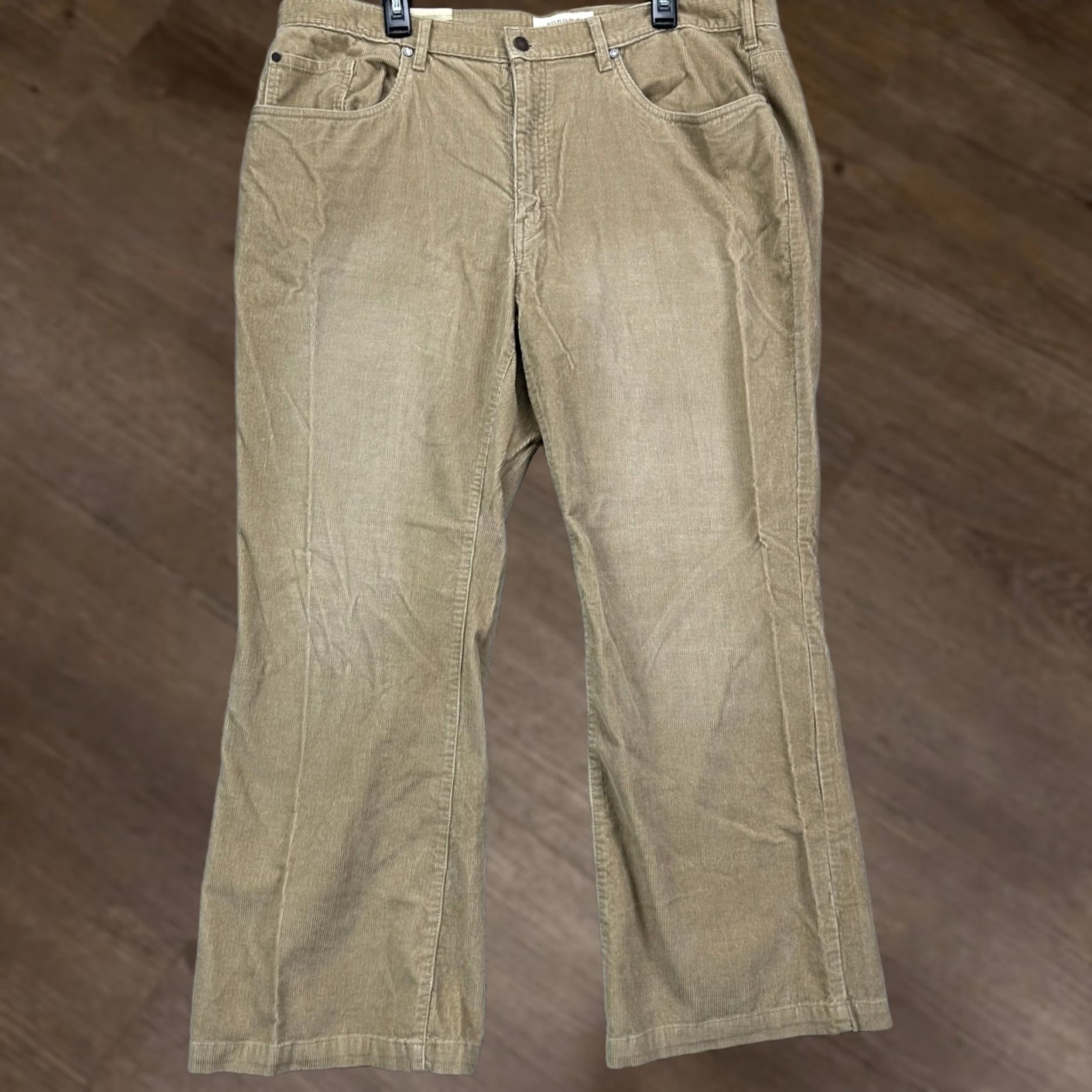 Vintage VINTAGE Sonoma Pants Corduroy Mens 40X30 Light Brown Wide Leg 5 Pockets Outdoor NEW Size US 40 / EU 56 - 1 Thumbnail
