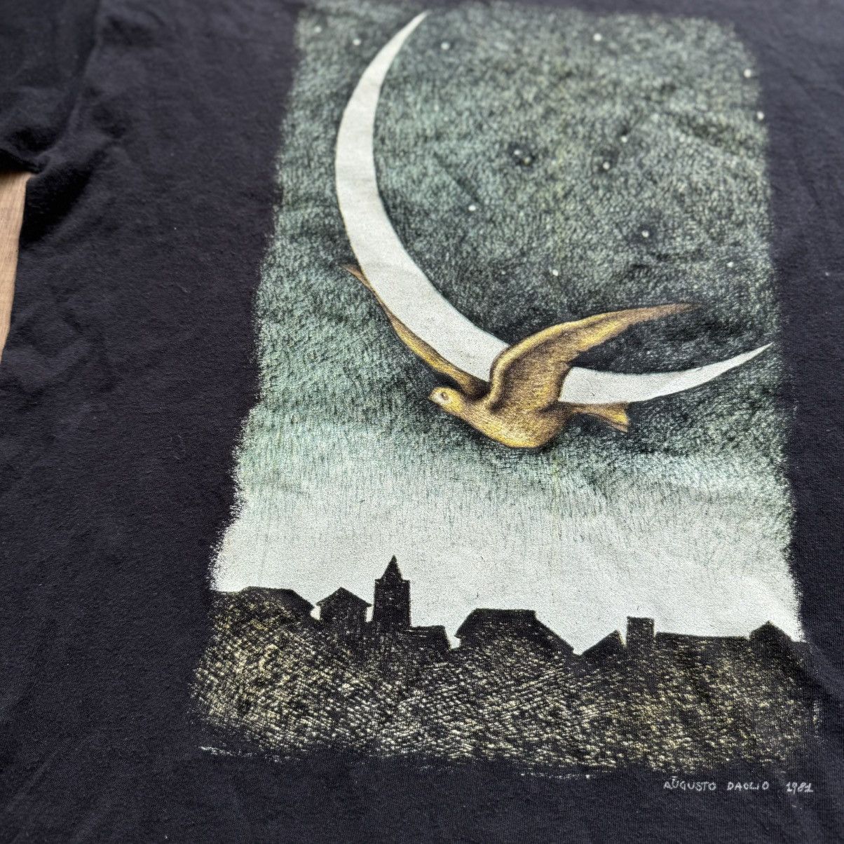 Fuck Art, Make Tees 1981 Augusto Daolio Vintage Graphic Tee Shirt 80s 90s Art Size US M / EU 48-50 / 2 - 6 Thumbnail