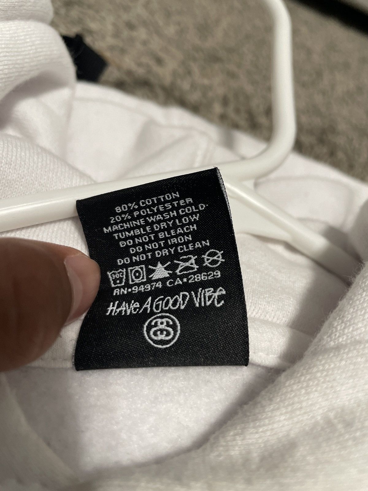 Nike × Stussy StussyxNike Hoodie Cyan/White Size US M / EU 48-50 / 2 - 3 Thumbnail