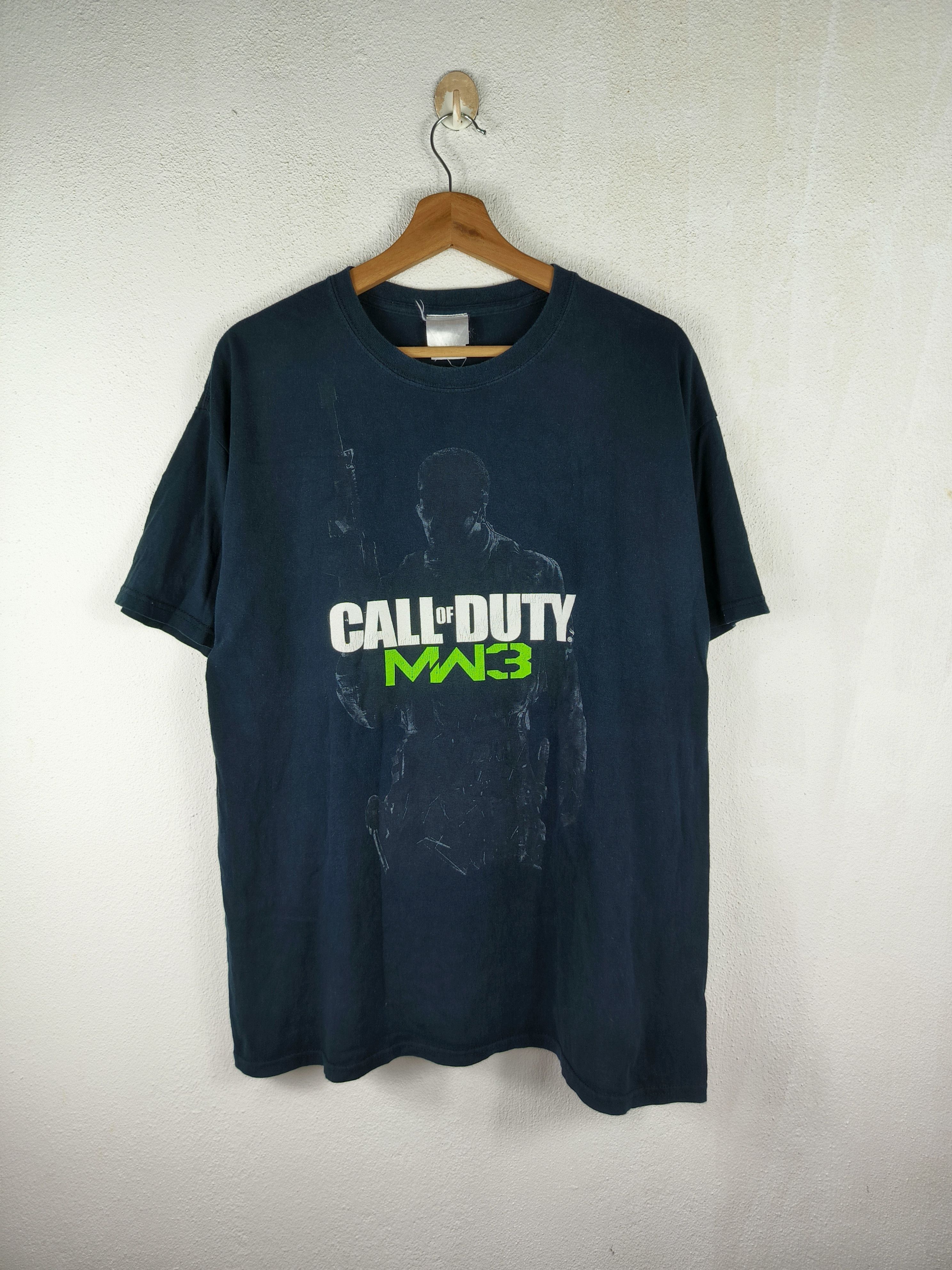 Rockstar Games Vintage Call Of Duty MW3 Gaming Promo Shirt Size US L / EU 52-54 / 3 - 2 Thumbnail