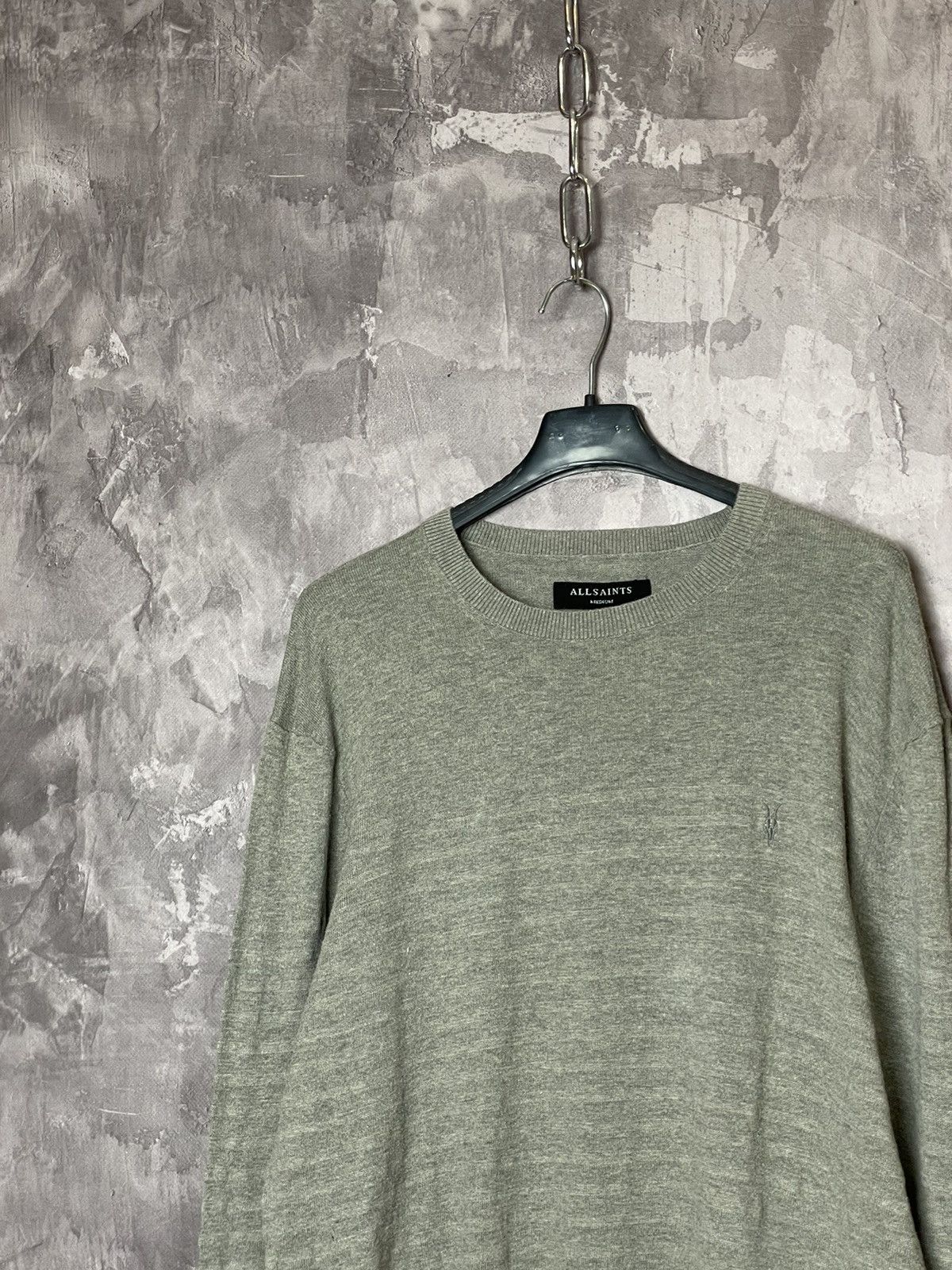 Allsaints × Vintage Allsaints Knitted Cotton Sweater Size US M / EU 48-50 / 2 - 6 Thumbnail