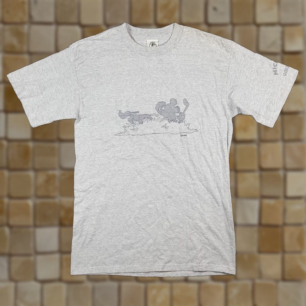 Vintage Vintage Disney Mickey Mouse Golf Club T-Shirt Short Sleeve Men M Gray Cartoon Retro Y2K USA Size US M / EU 48-50 / 2 - 1 Thumbnail