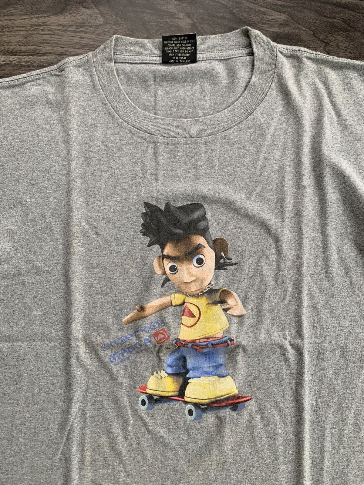 Vintage Y2K Manga SkaterBoy Size US XL / EU 56 / 4 - 2 Thumbnail