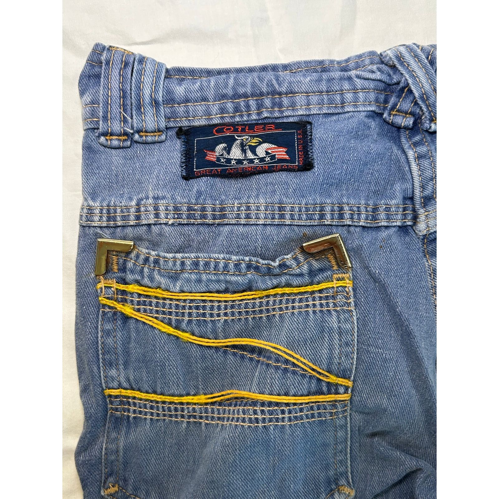 Other Vintage Cotler Great American Flare Jeans - Women's size 6 Size 28" / US 6 / IT 42 - 4 Thumbnail