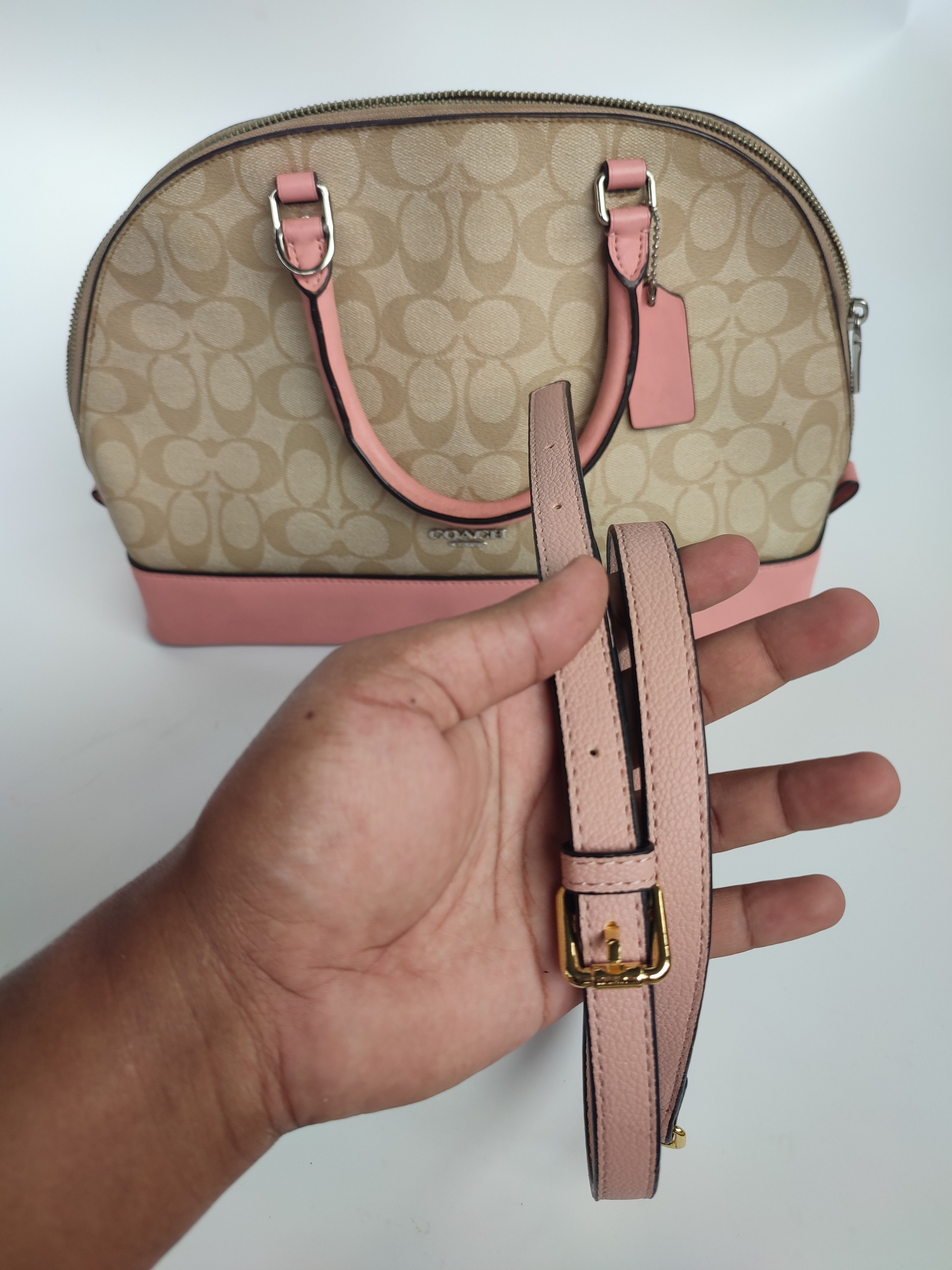 Coach COACH SIGNATURE MINI SIERRA SATCHEL BAG Size ONE SIZE - 2 Thumbnail