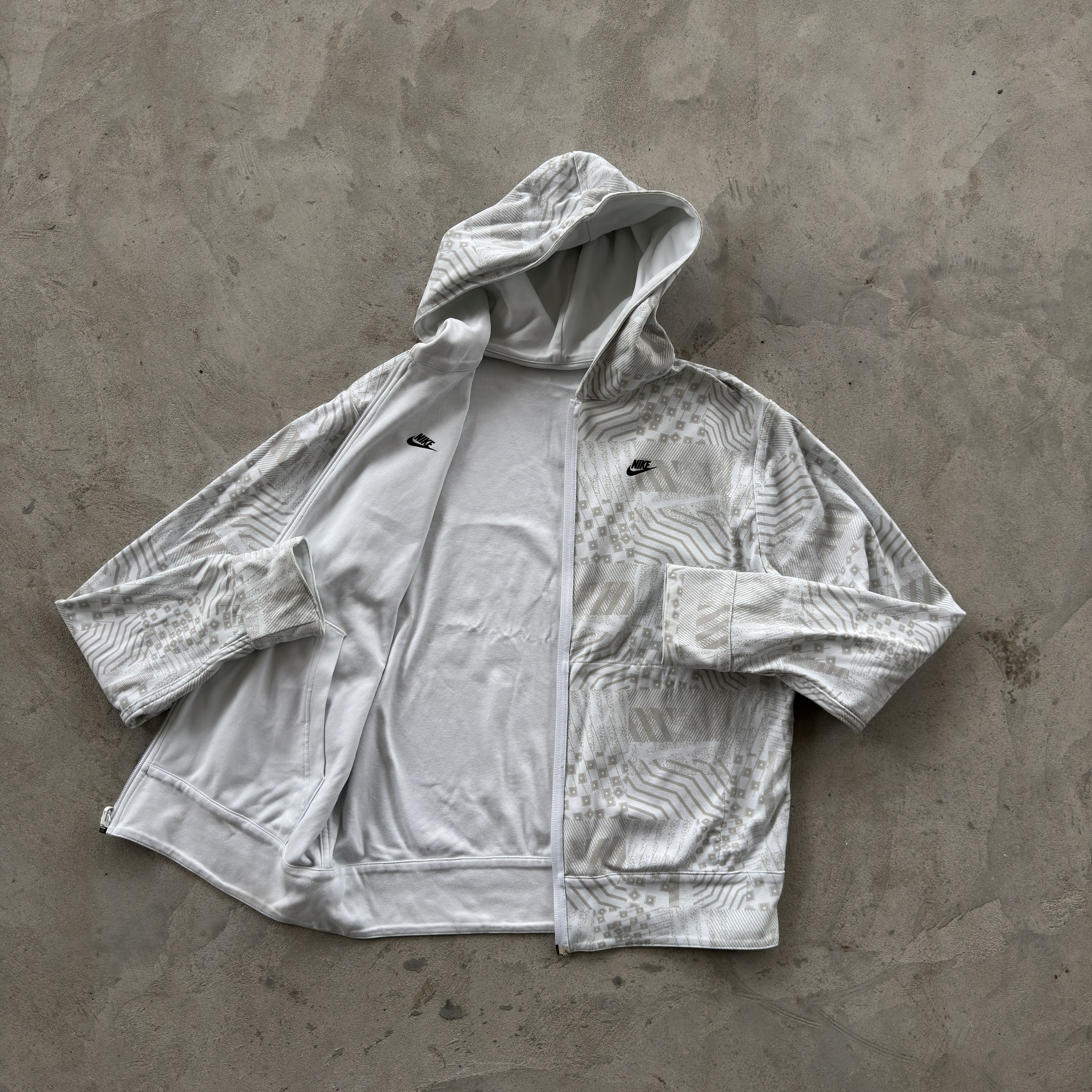 Nike Vintage Nike Reversible Zip Hooded Sweatshirt Size US M / EU 48-50 / 2 - 5 Thumbnail
