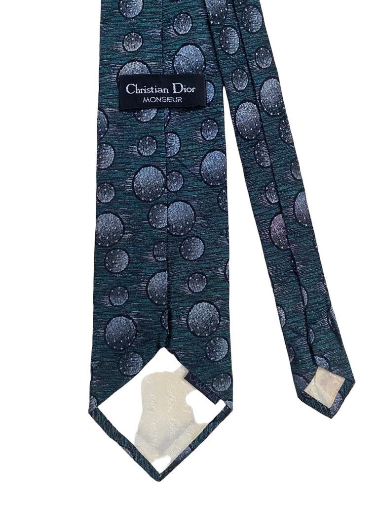 Christian Dior Monsieur 💥VINTAGE Christian Dior Monsieur tie silk neckties Size ONE SIZE - 4 Thumbnail