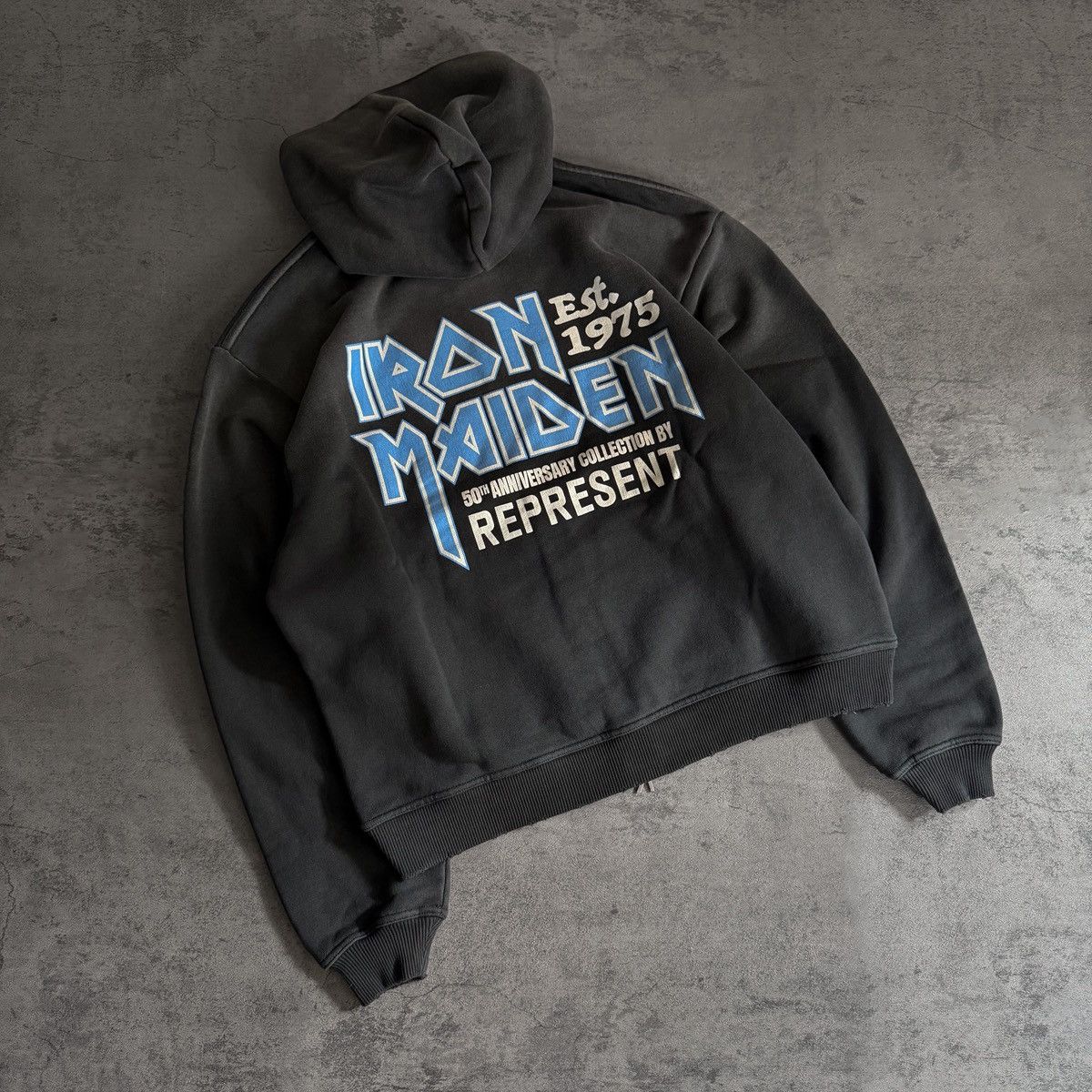 Represent Clo. Represent X Iron Maiden Anniversary Zip Through Hoodie Size US S / EU 44-46 / 1 - 2 Thumbnail