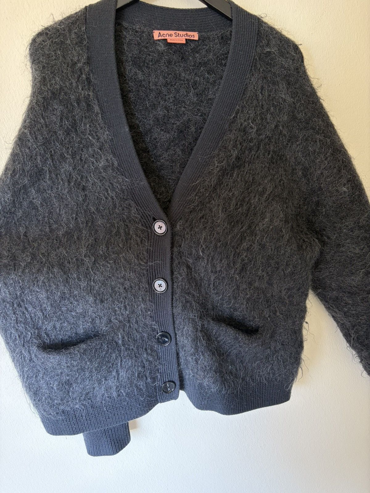 Acne Studios Acne Studios Wool Mohair Cardigan Size US M / EU 48-50 / 2 - 2 Thumbnail