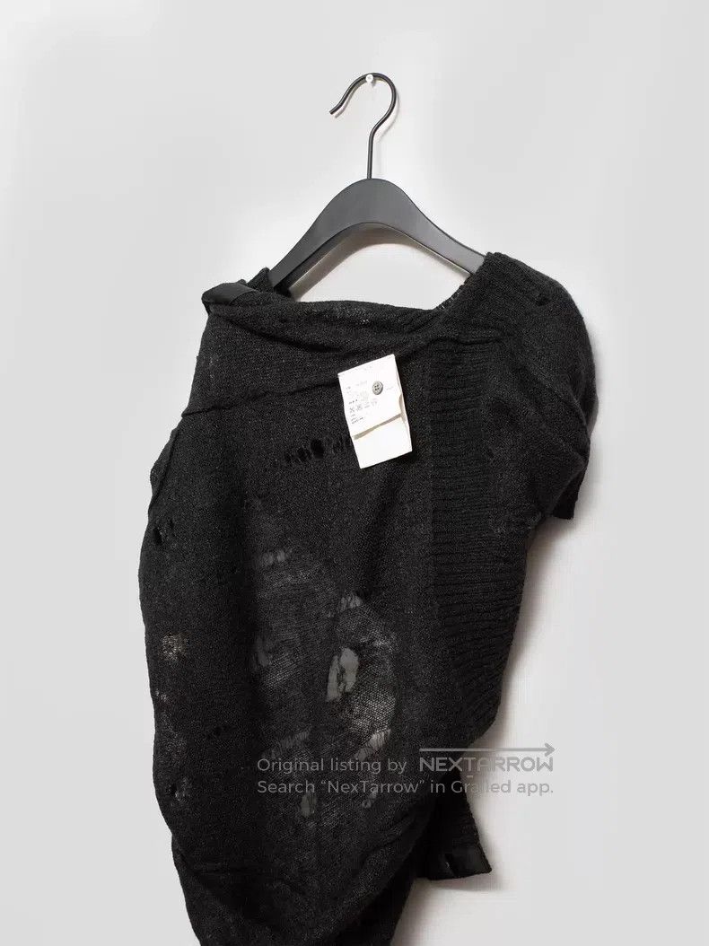 Junya Watanabe Junya Watanabe Distressed faux two-piece cardigan Size S / US 4 / IT 40 - 5 Thumbnail