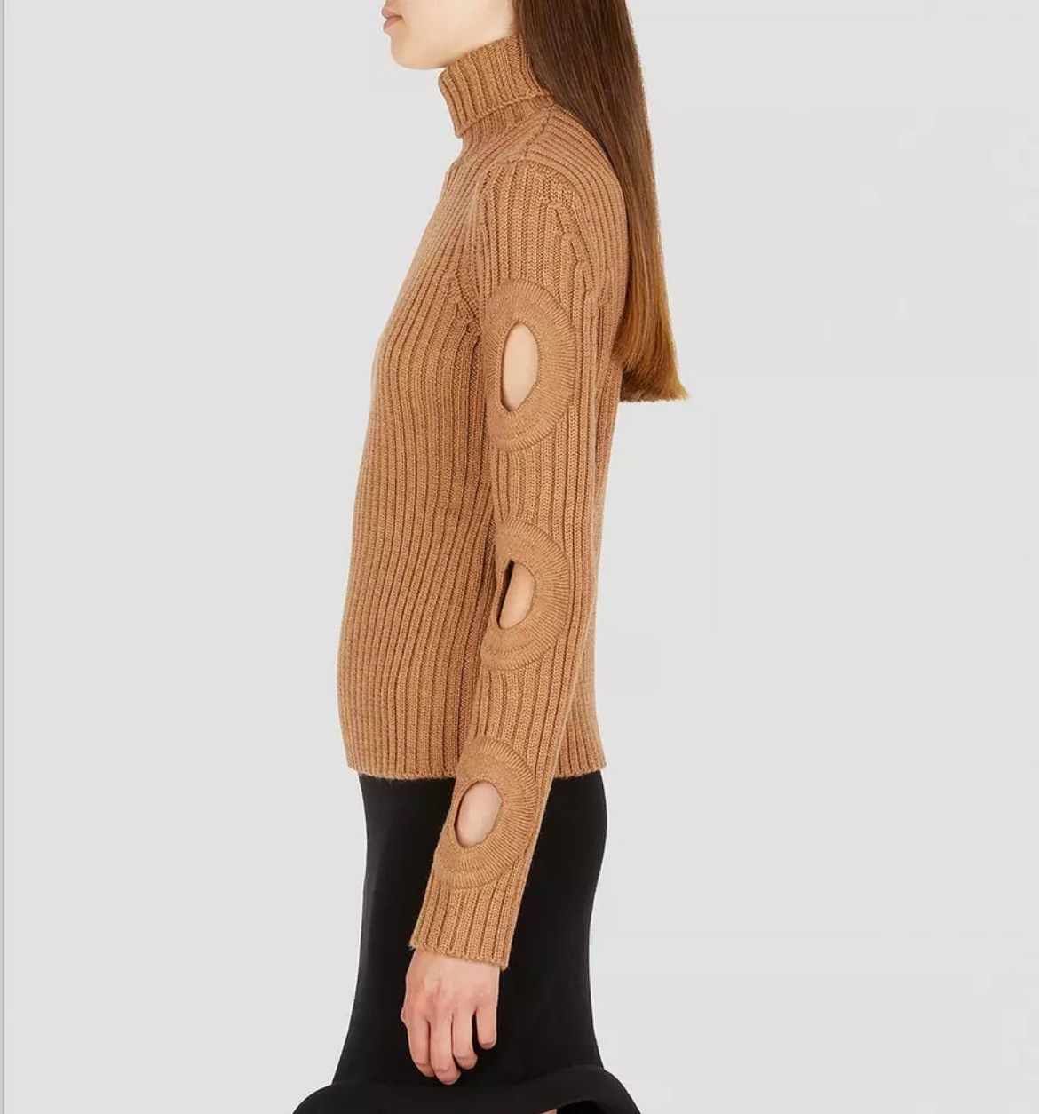 JW Anderson J. W. Anderson Cutout Sleeve Turtleneck Sweater Size S / US 4 / IT 40 - 4 Thumbnail