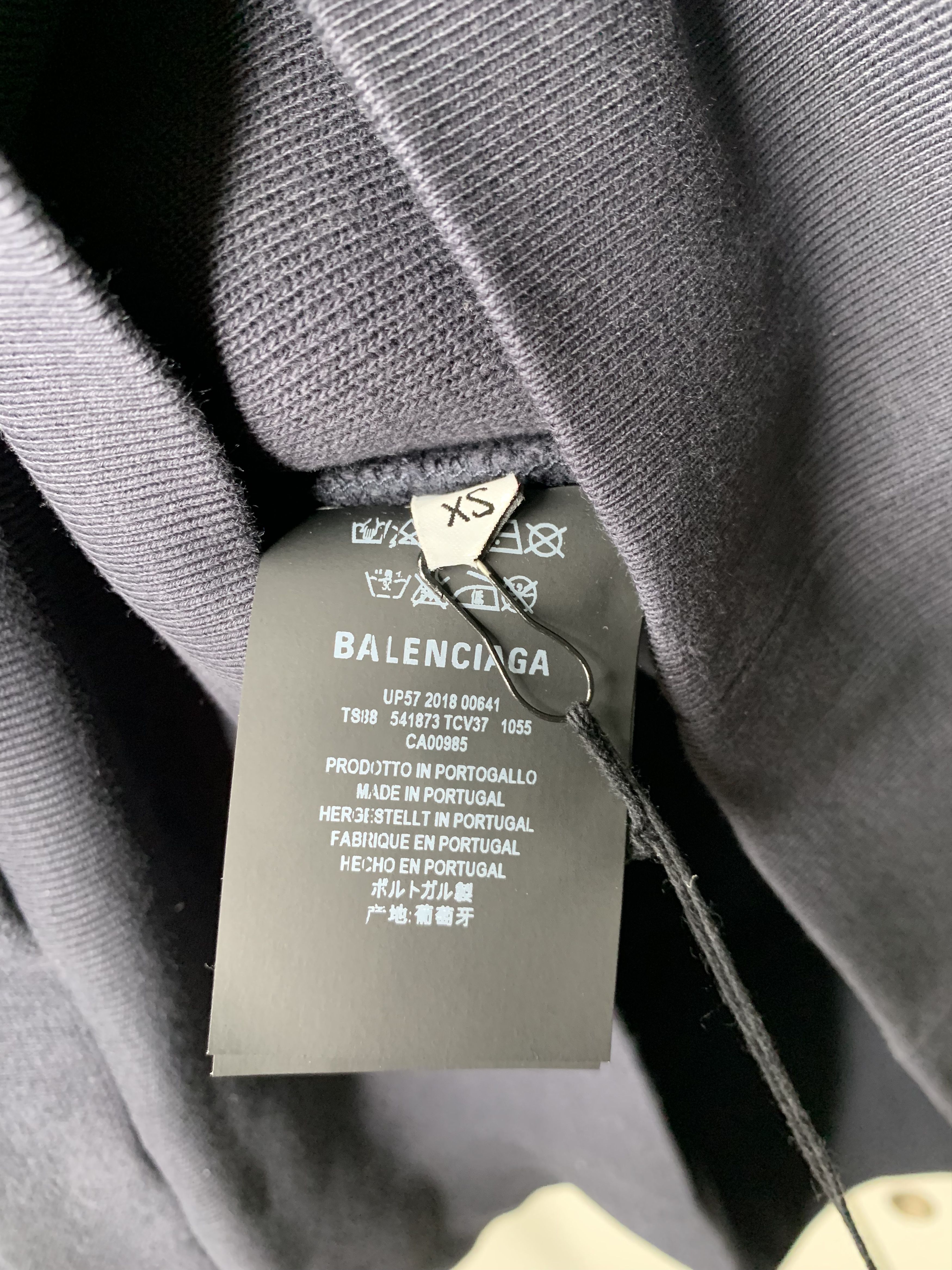 Balenciaga Balenciaga Speedhunters Oversized Double Layer Hoodie Size US XS / EU 42 / 0 - 9 Thumbnail