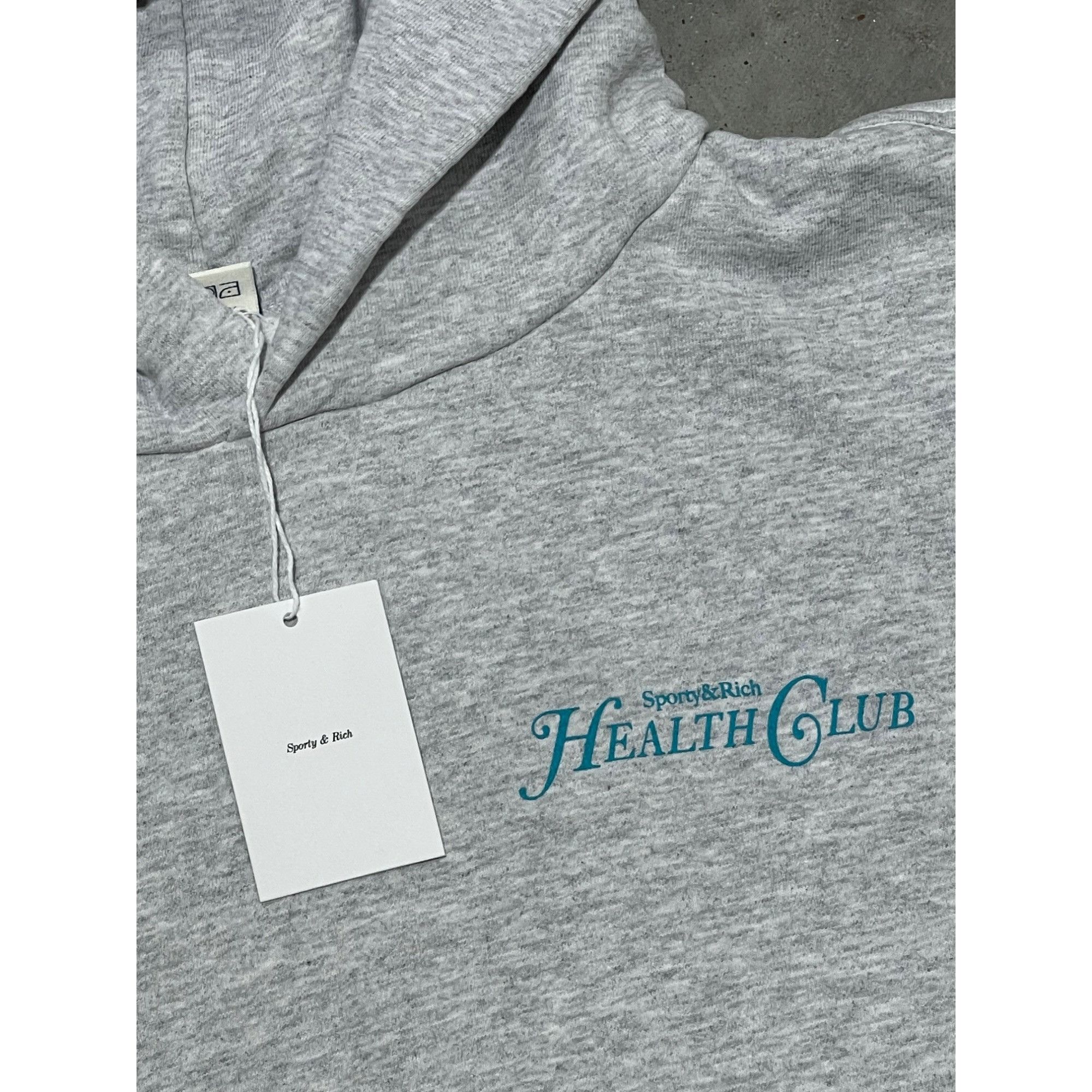 Sporty & Rich NWT SPORTY & RICH RIZZOLI HEALTH CLUB HOODIE SZ LARGE Size US L / EU 52-54 / 3 - 5 Thumbnail