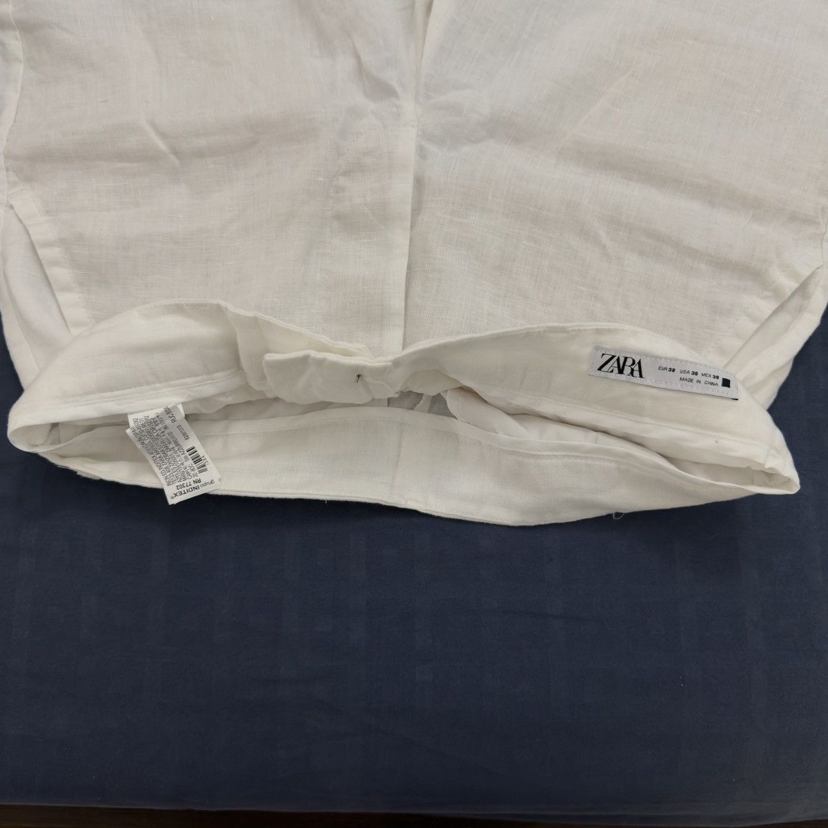 Zara Zara 100% linen shorts Size US 30 / EU 46 - 3 Thumbnail