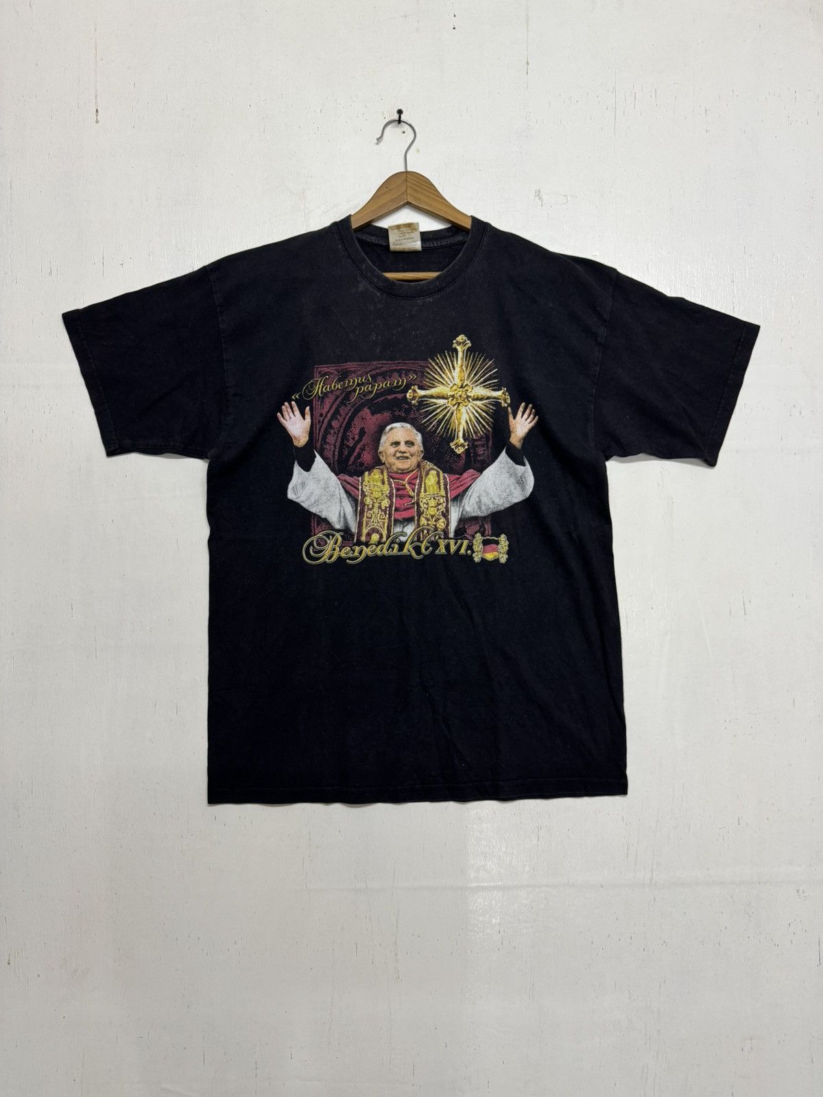 Band Tees × Rap Tees × Vintage Vintage Ben edikt xv Size US L / EU 52-54 / 3 - 3 Thumbnail
