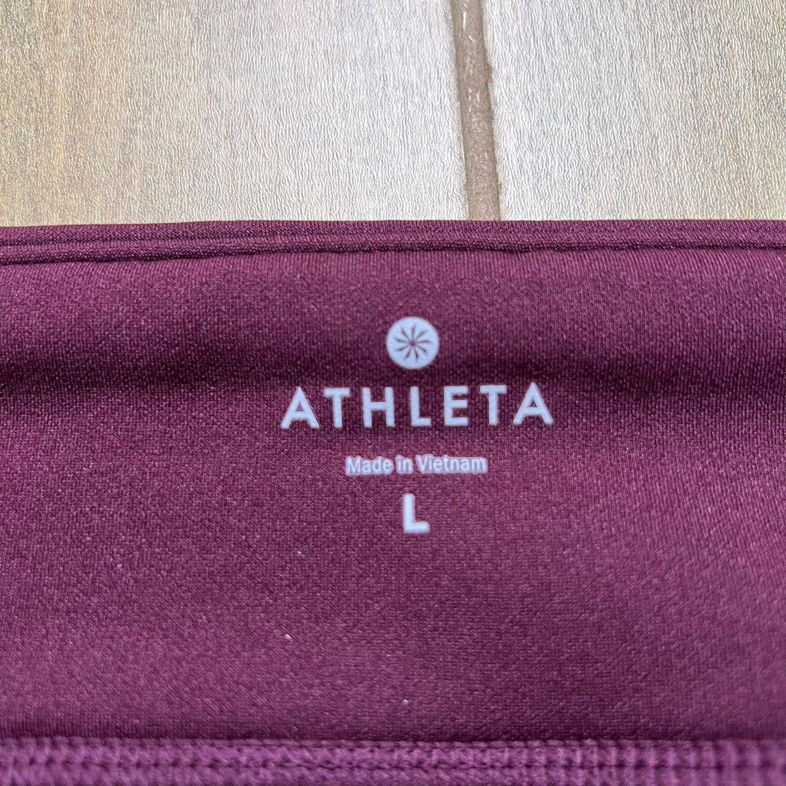 Athleta Athleta Skort Womens Large Burgundy Athletic Skirt Size 31" - 2 Thumbnail