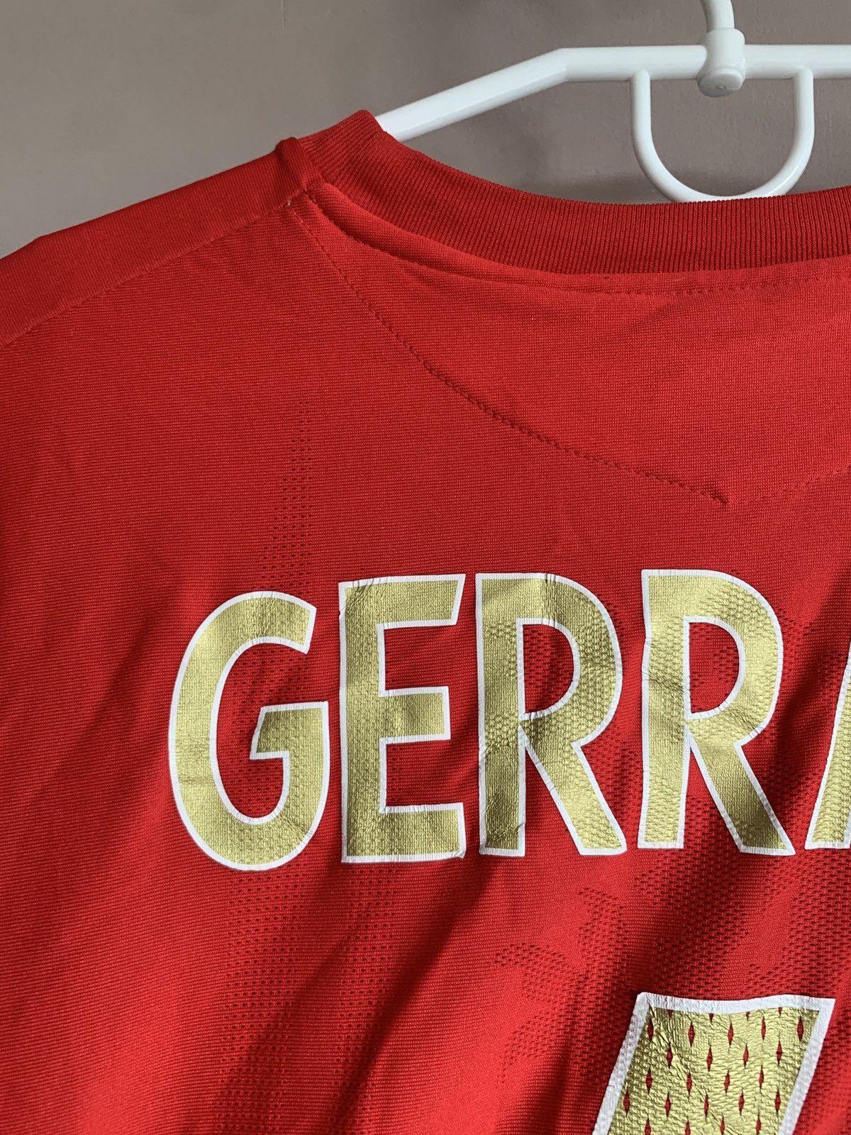 Umbro × Vintage England 2006 Away Football Shirt Umbro Vintage GERRARD #4 Size US XXL / EU 58 / 5 - 8 Thumbnail