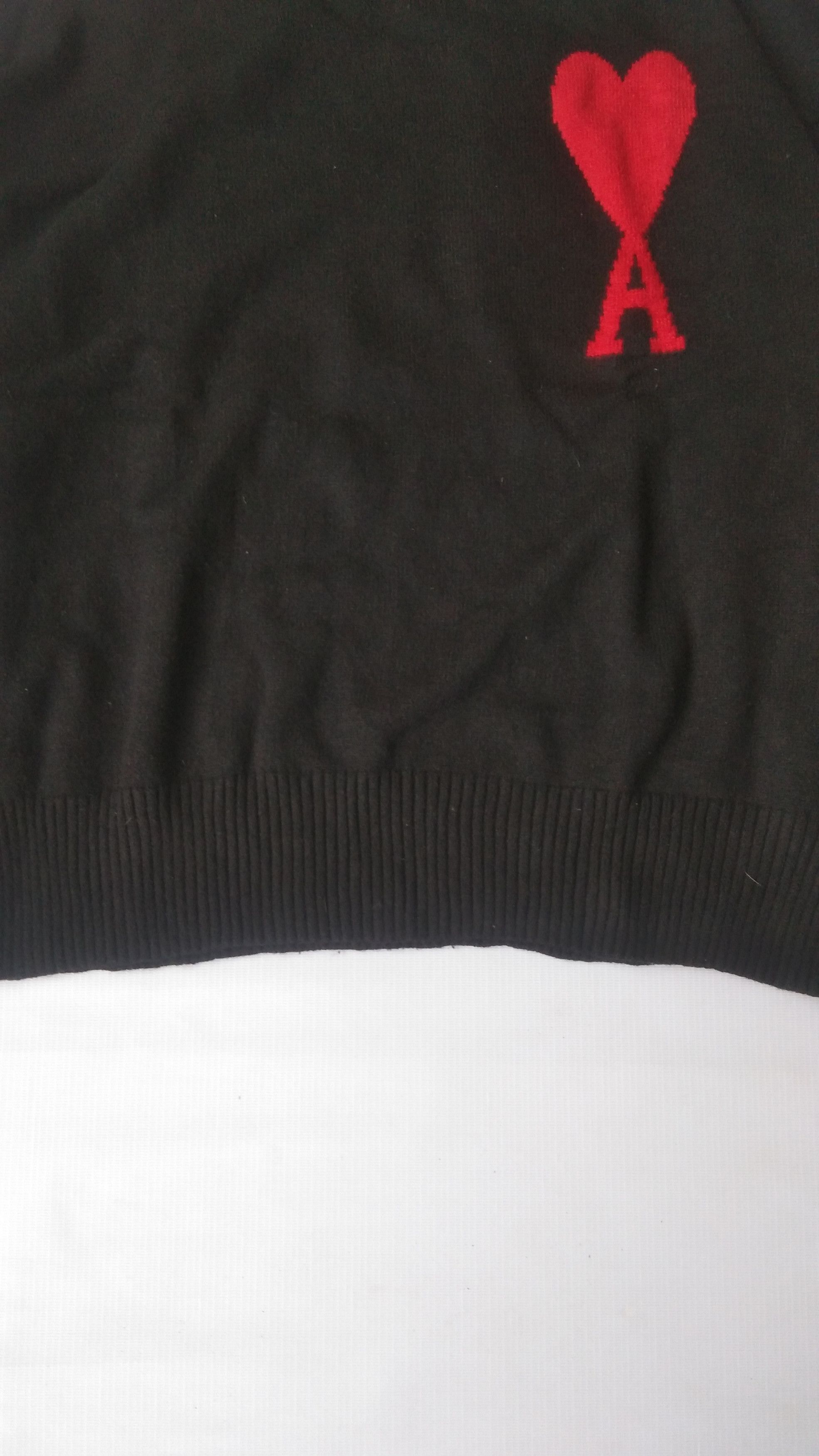 AMI Black Ami turtle neck sweater Size M / US 6-8 / IT 42-44 - 3 Thumbnail