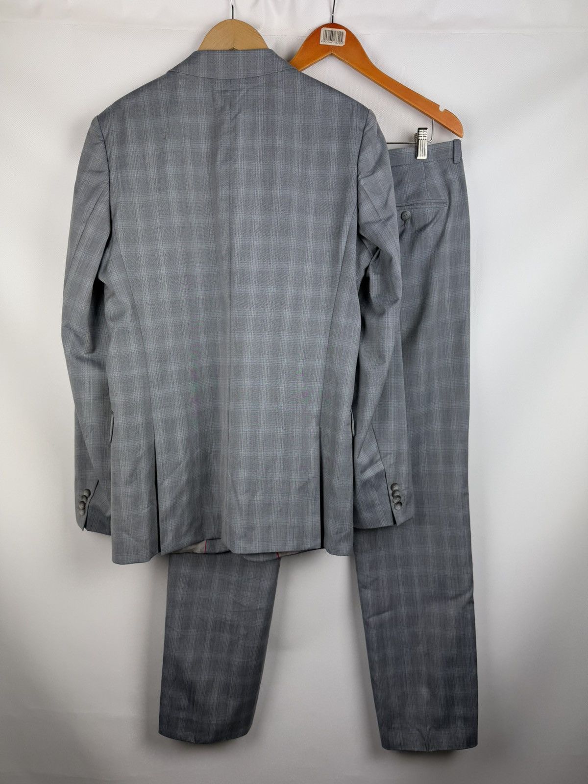 Hugo Boss Hugo Boss Amaro/Helse Wool Plaid 2 Piece Suit Blazer Pants Size 40L - 2 Thumbnail