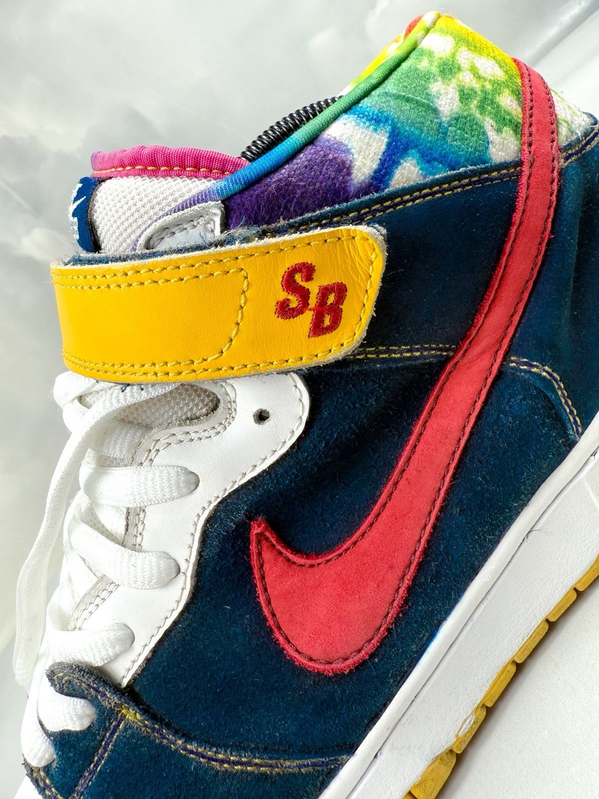 Nike Nike SB Dunk Mid “Tie Dye” 🦄 Size US 12 / EU 45 - 6 Thumbnail