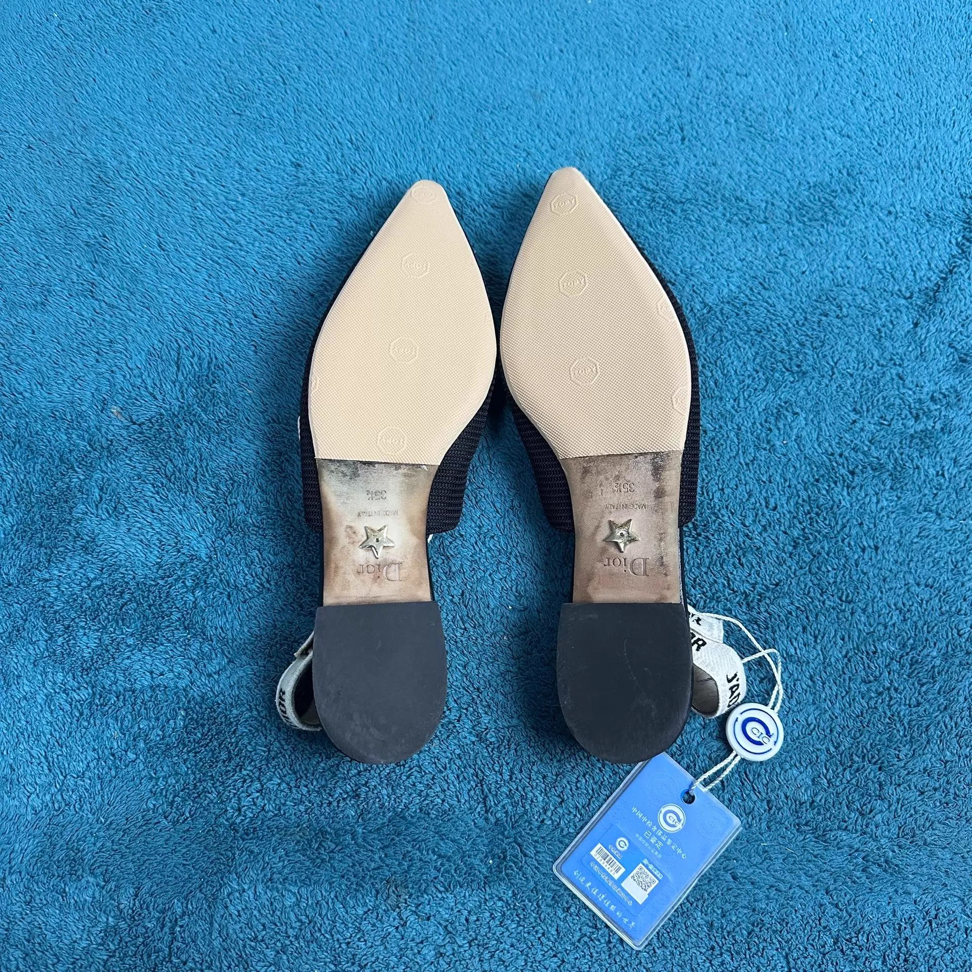 Dior Dior ballet flats black 35.5 EU mint Size US 5 / IT 35 - 5 Thumbnail